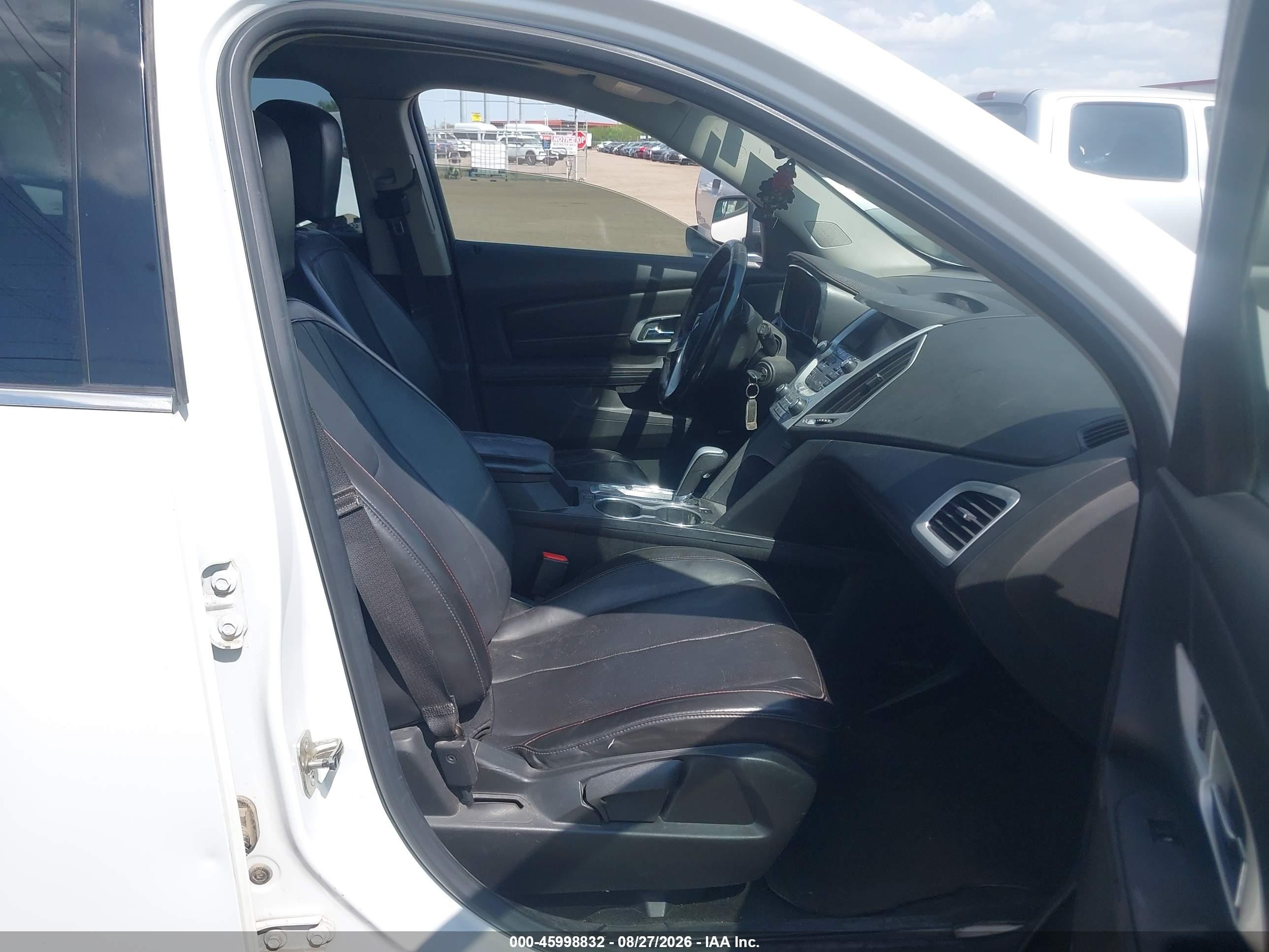 2013 Gmc Terrain Slt-2 White vin: 2GKALWEK1D6140309