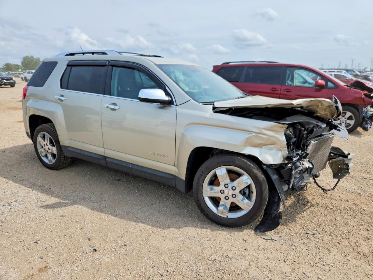 2013 Gmc Terrain Slt Beige vin: 2GKALWEK1D6375115