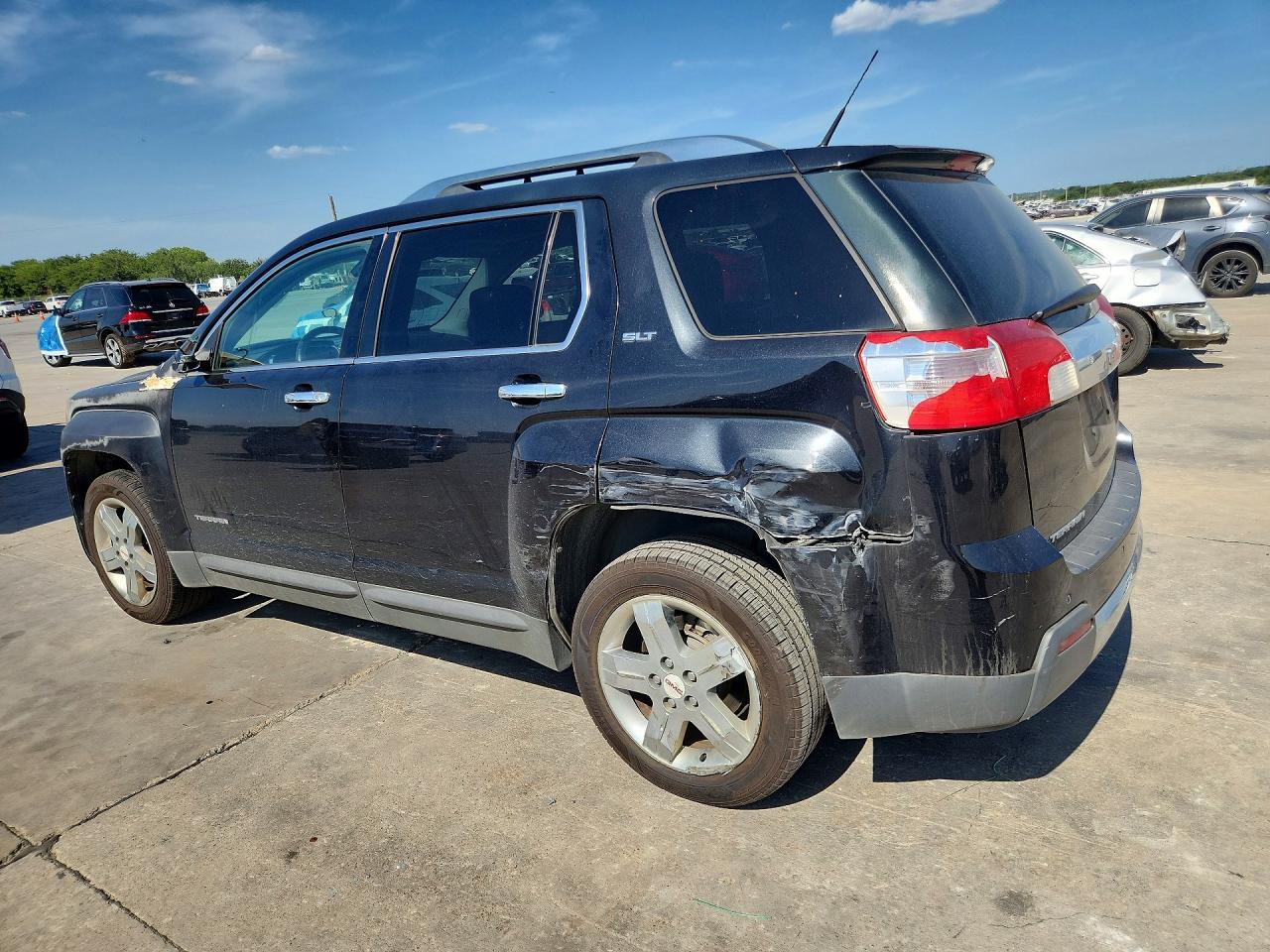 2012 Gmc Terrain Slt Gray vin: 2GKALWEK2C6138499