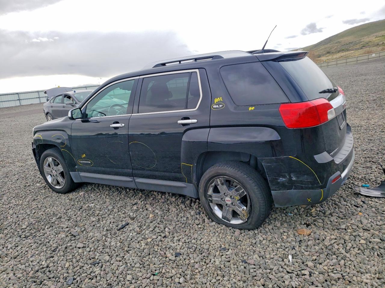 2012 Gmc Terrain Slt Black vin: 2GKALWEK2C6274681