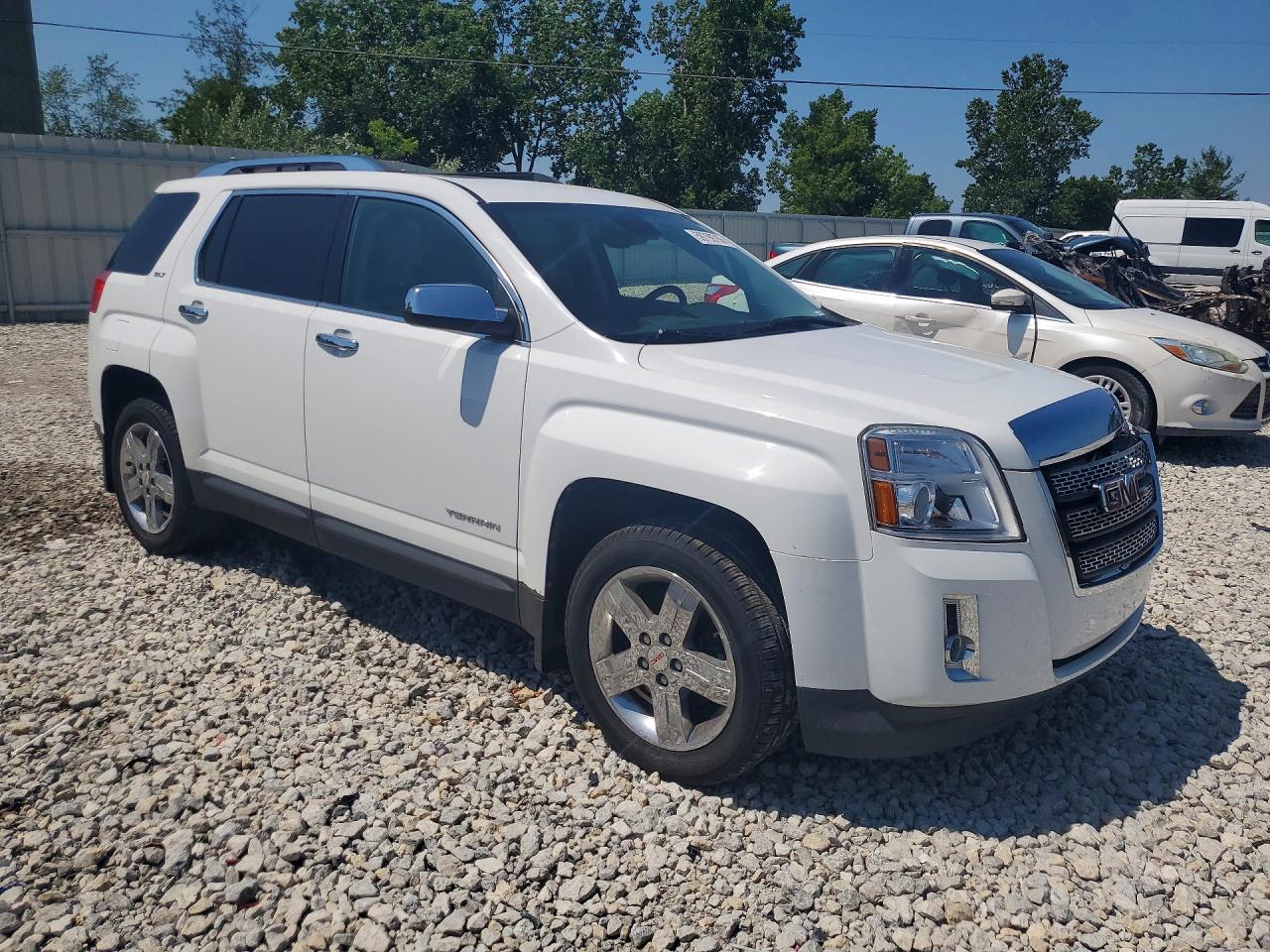 2012 Gmc Terrain Slt White vin: 2GKALWEK2C6310241