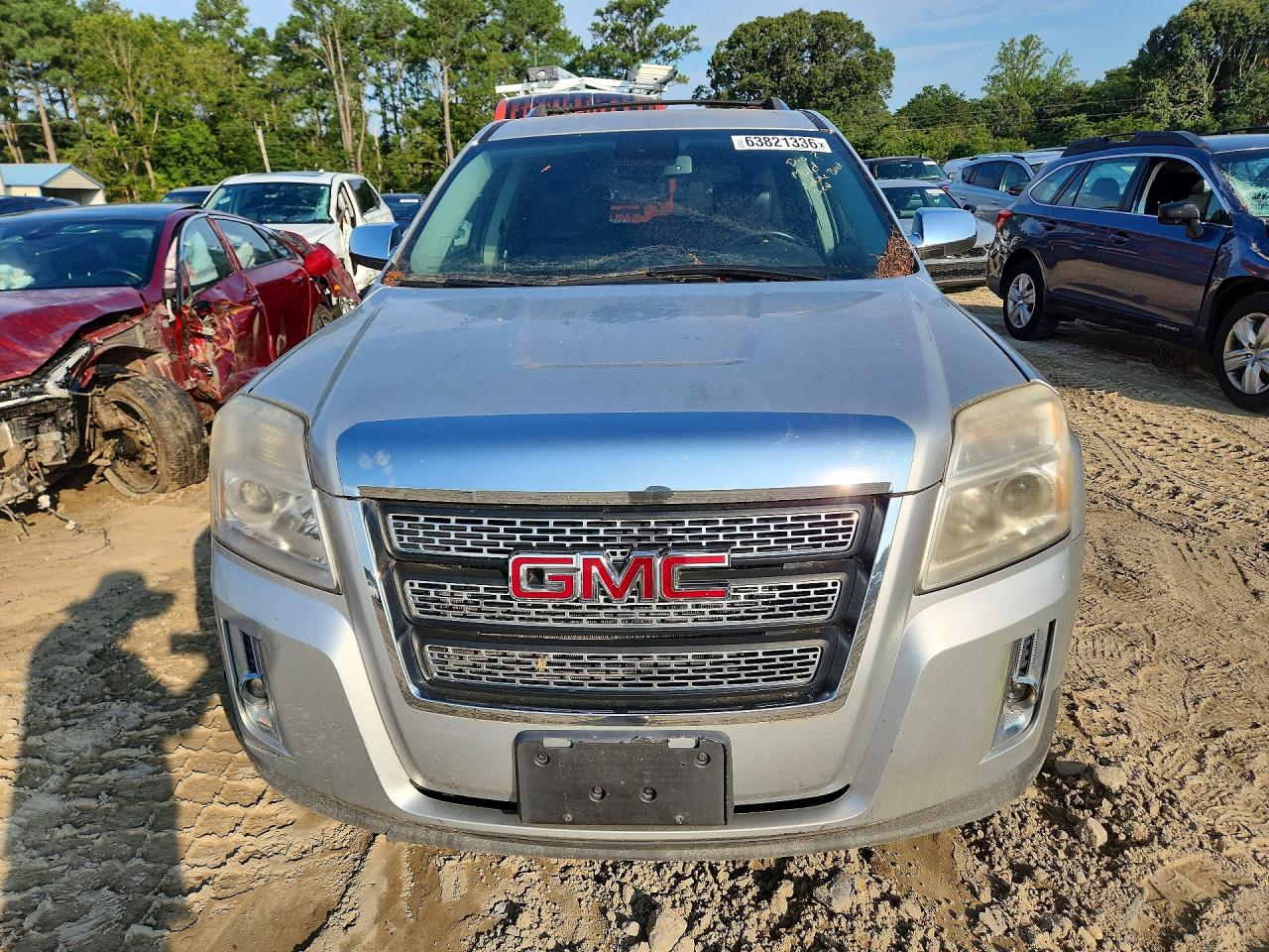2012 Gmc Terrain Slt Silver vin: 2GKALWEK2C6339268