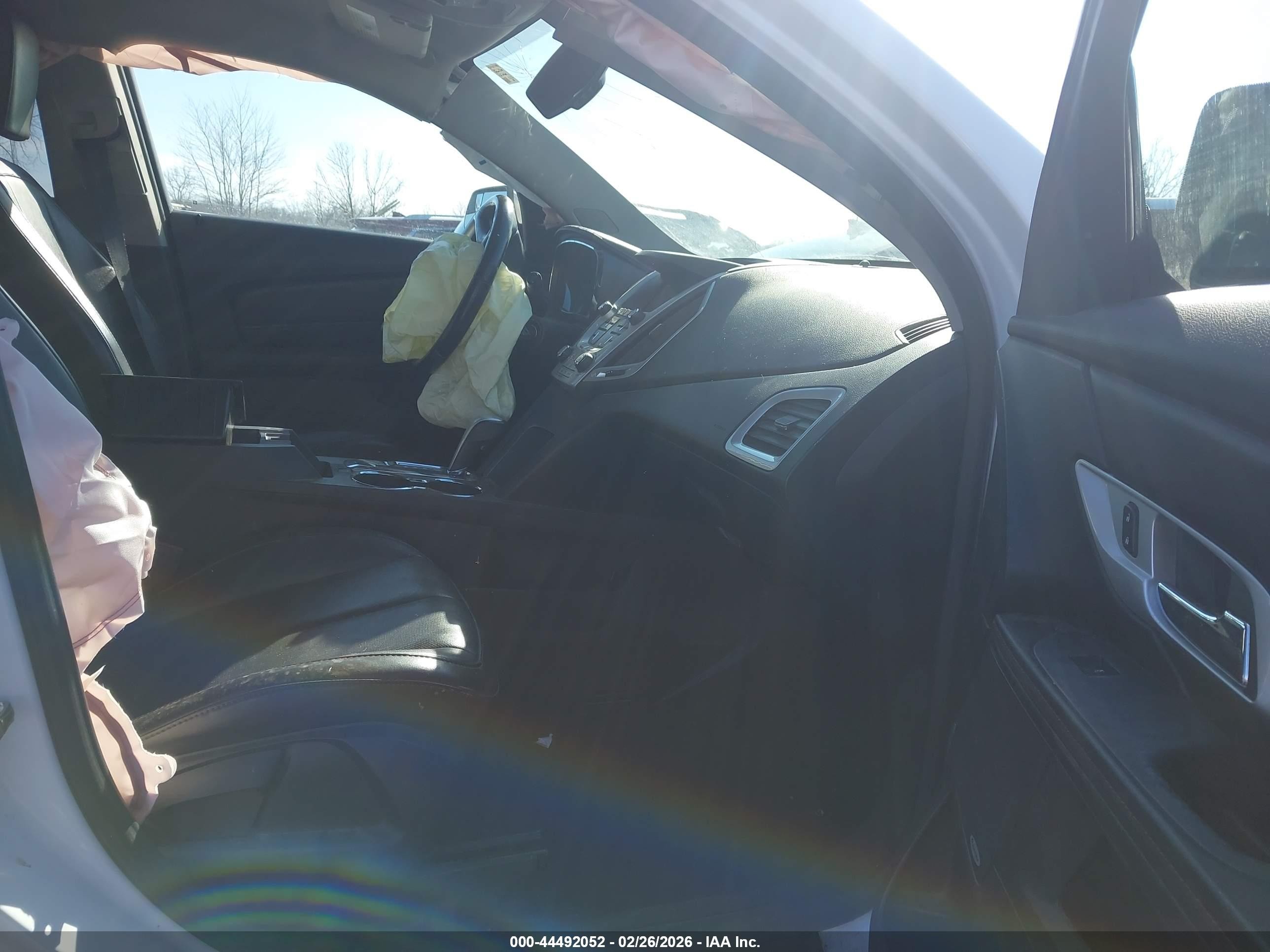 2013 Gmc Terrain Slt-2 White vin: 2GKALWEK2D6141727