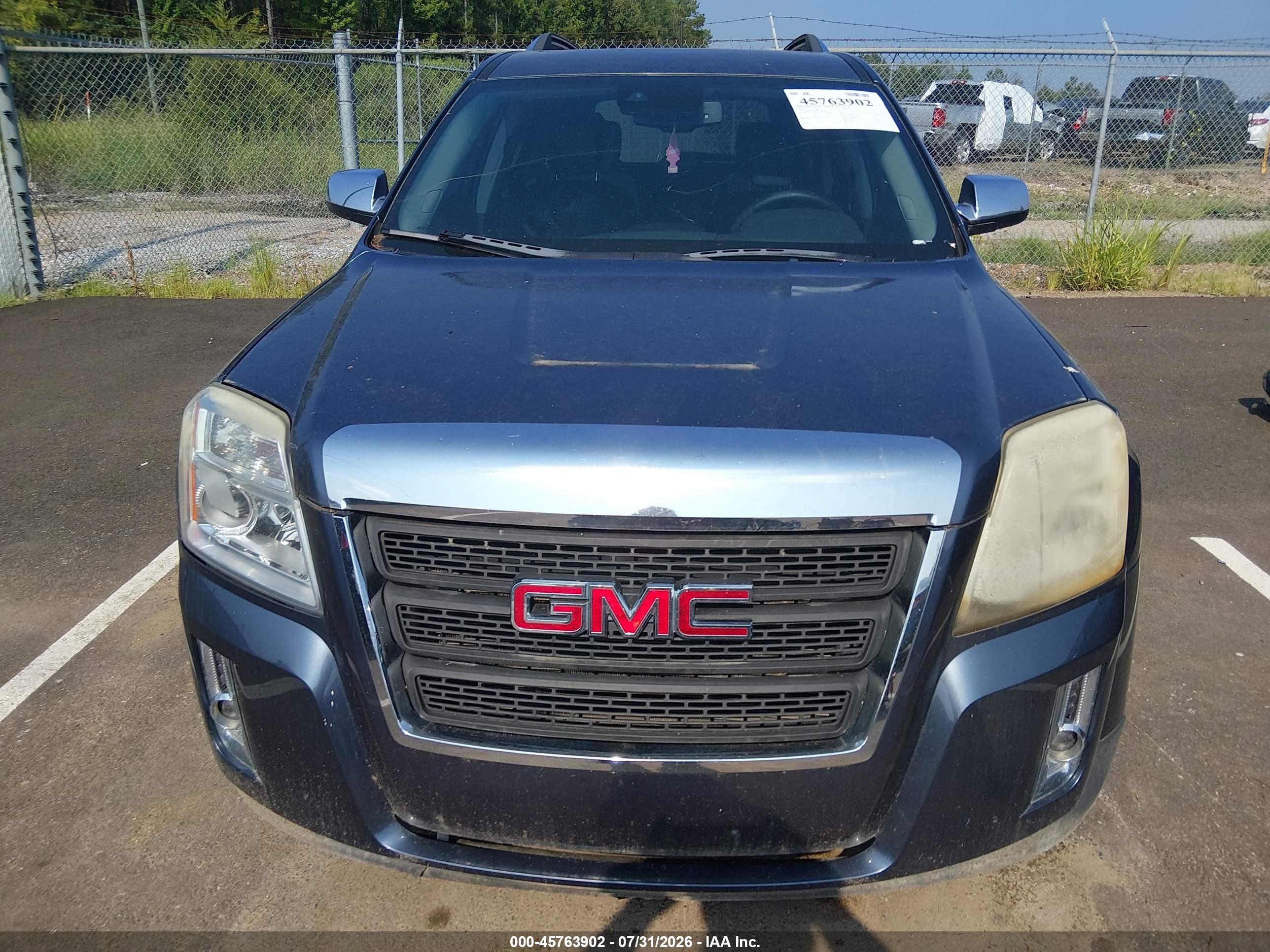 2013 Gmc Terrain Slt-2 Синий vin: 2GKALWEK4D6108051