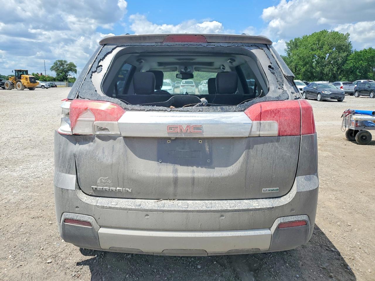 2012 Gmc Terrain Slt Gray vin: 2GKALWEK5C6185977