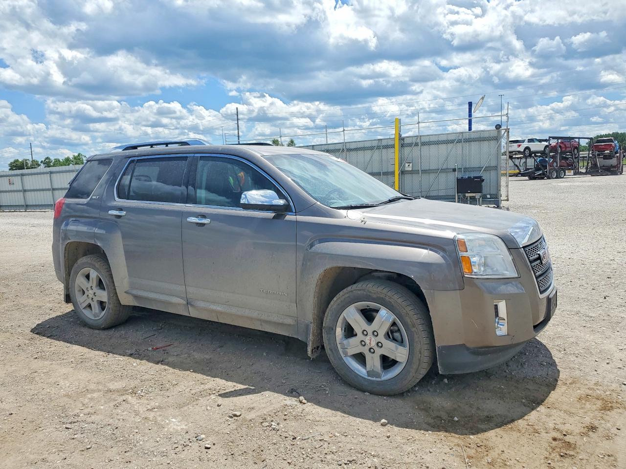 2012 Gmc Terrain Slt Gray vin: 2GKALWEK5C6185977