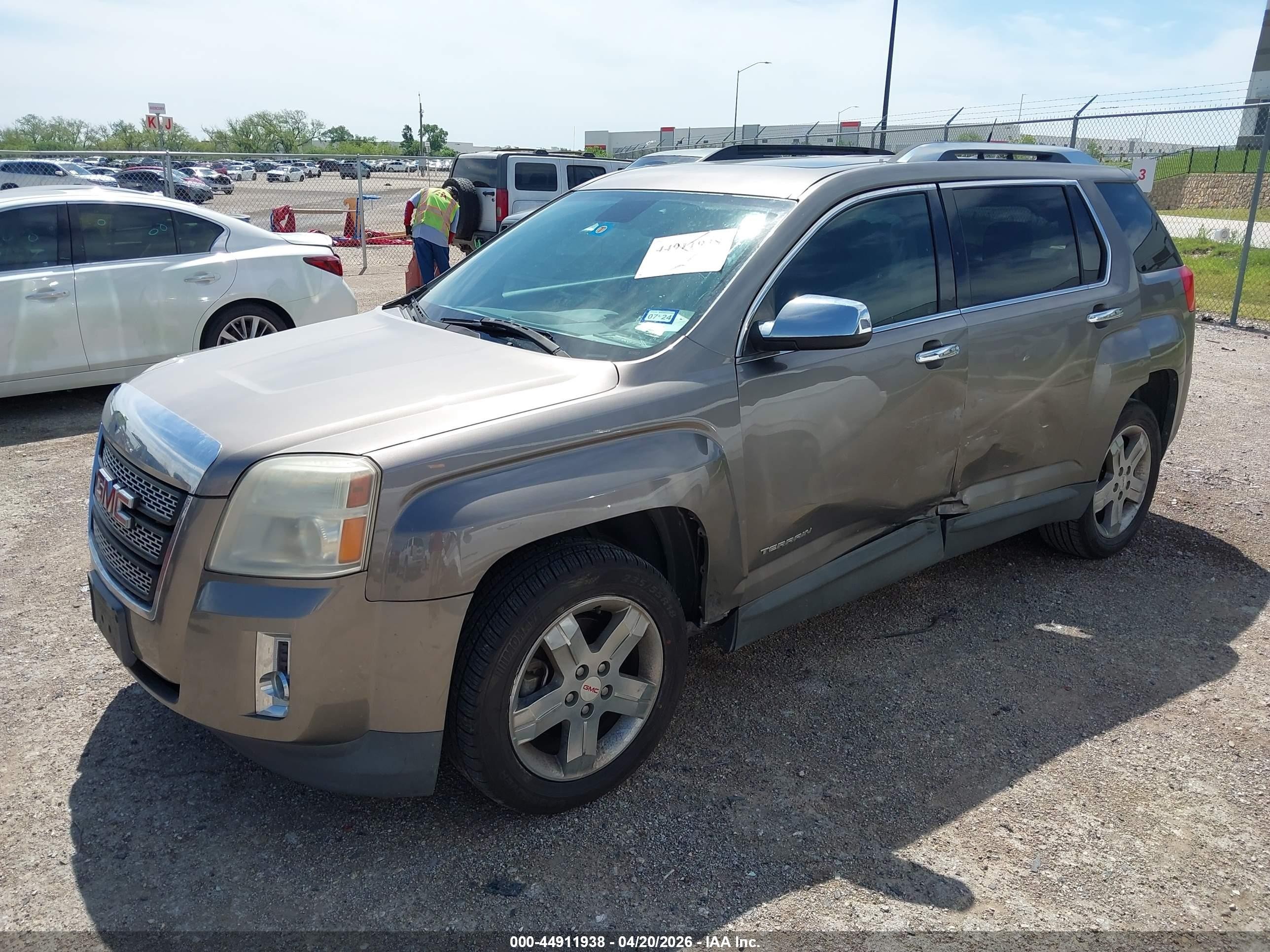 2012 Gmc Terrain Slt-2 Tan vin: 2GKALWEK5C6311366