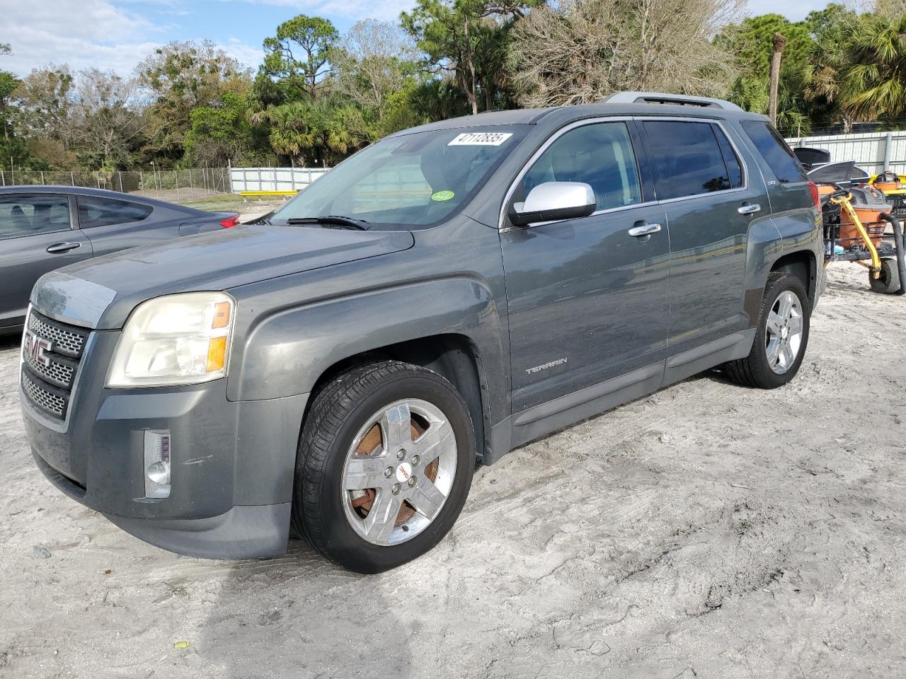 2013 Gmc Terrain Slt Gray vin: 2GKALWEK5D6122346