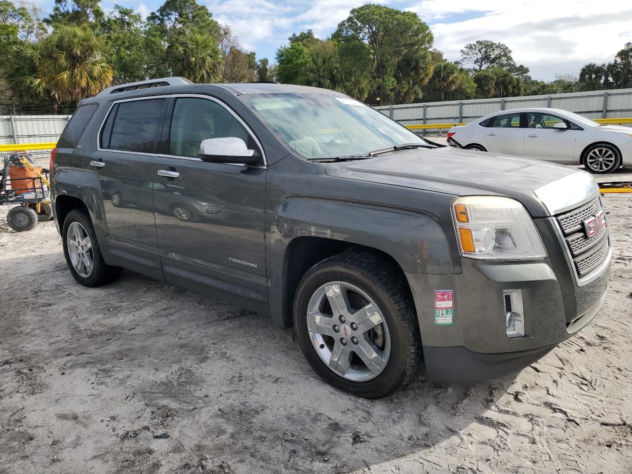 2013 Gmc Terrain Slt Gray vin: 2GKALWEK5D6122346