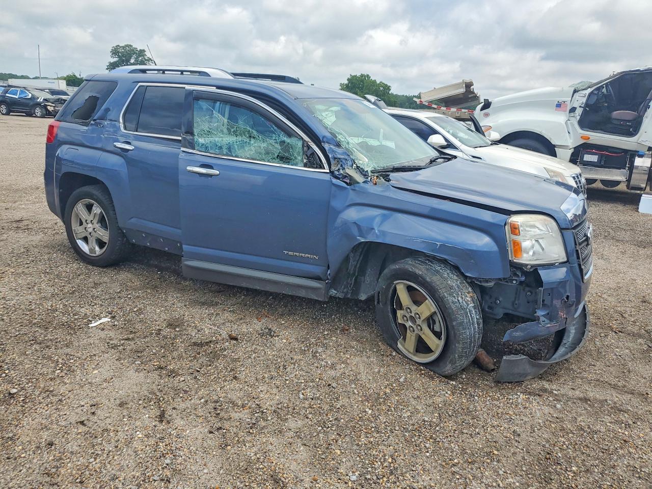 2012 Gmc Terrain Slt Blue vin: 2GKALWEK6C6162983