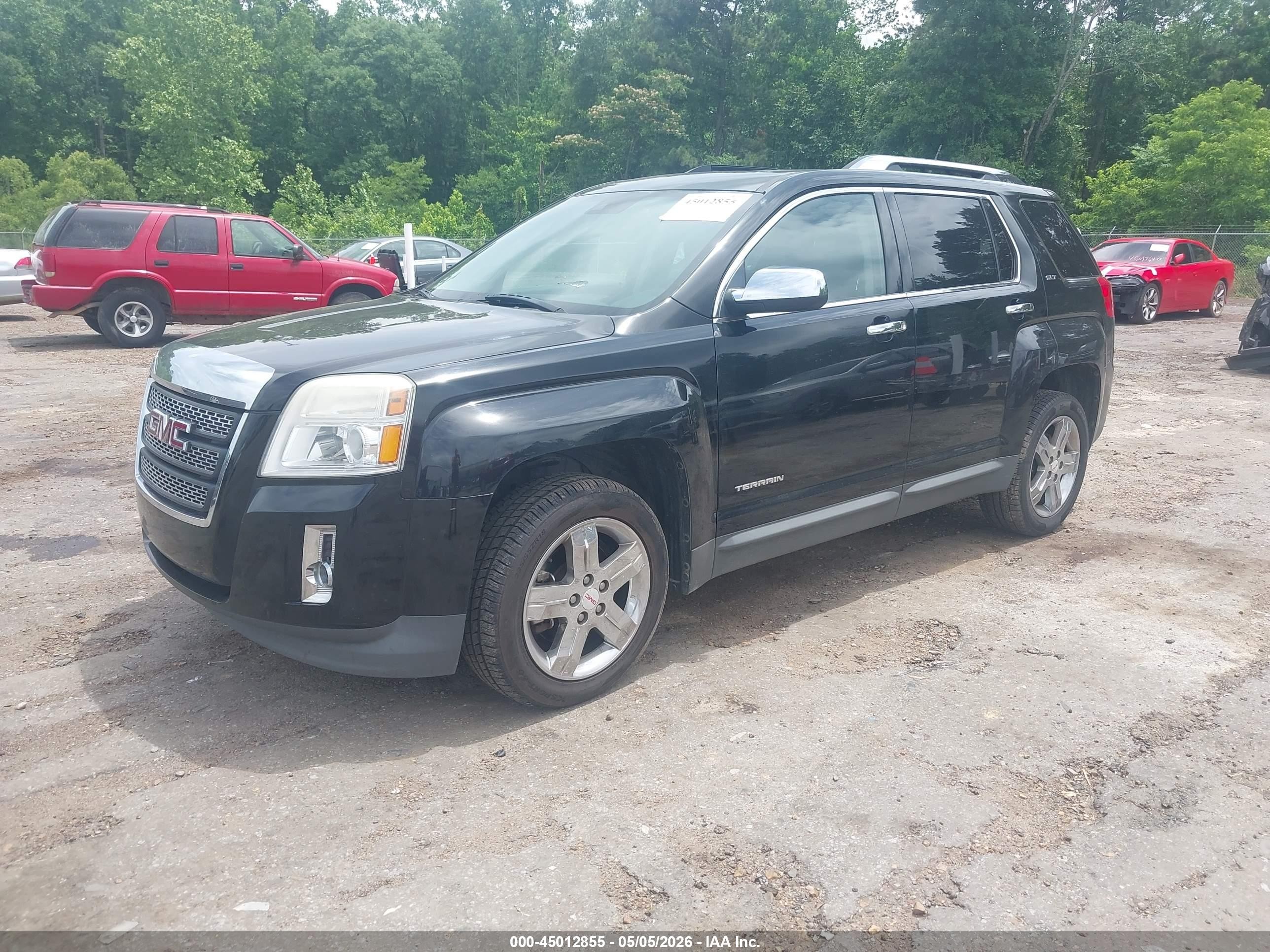 2013 Gmc Terrain Slt-2 Black vin: 2GKALWEK6D6131055