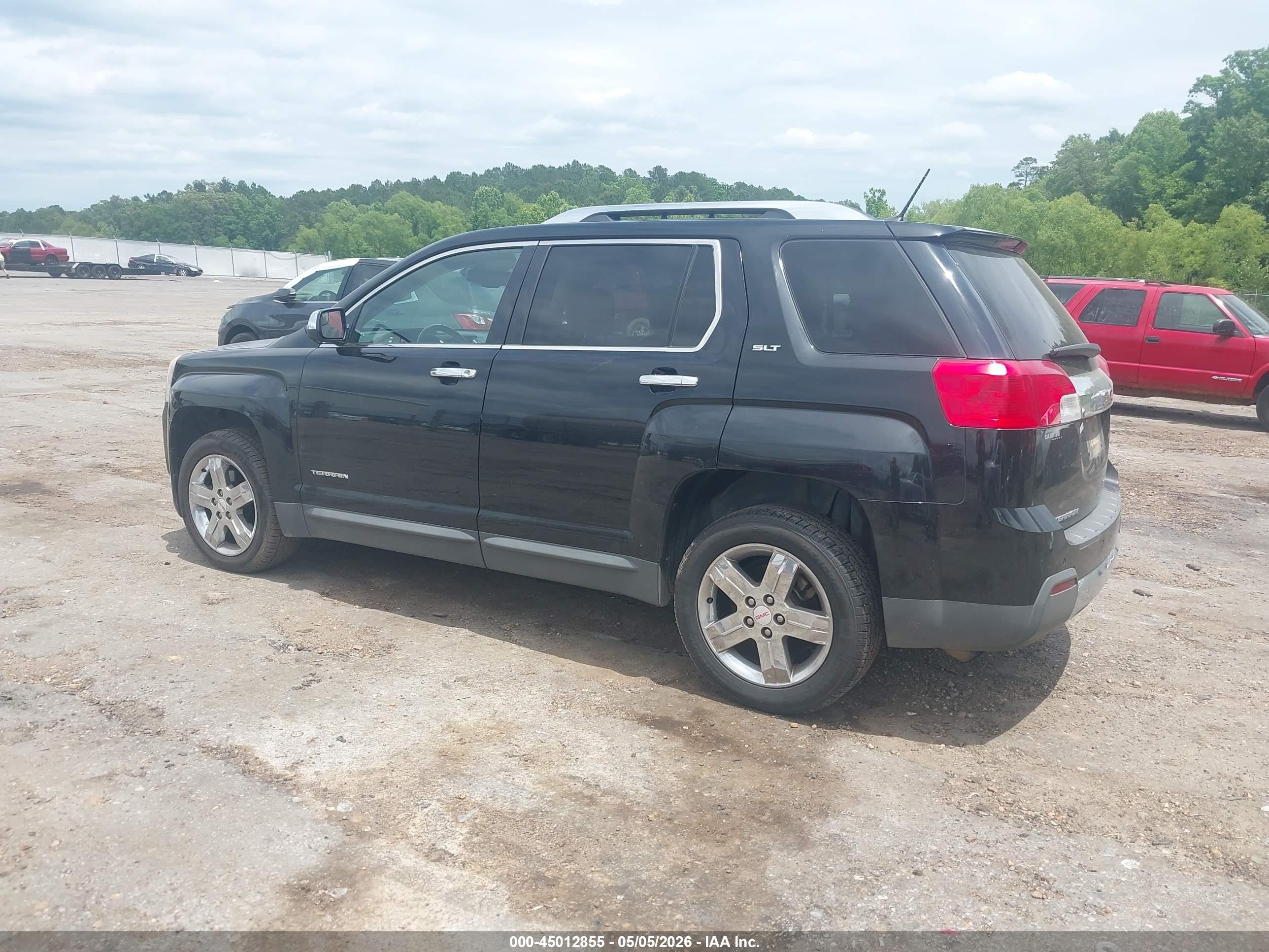 2013 Gmc Terrain Slt-2 Black vin: 2GKALWEK6D6131055
