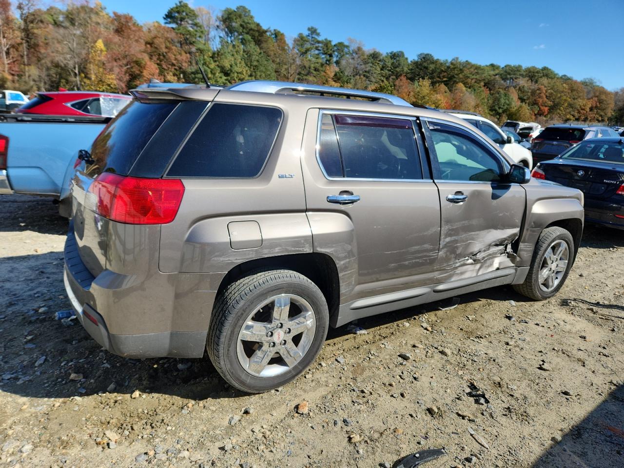 2012 Gmc Terrain Slt Tan vin: 2GKALWEK7C6392158