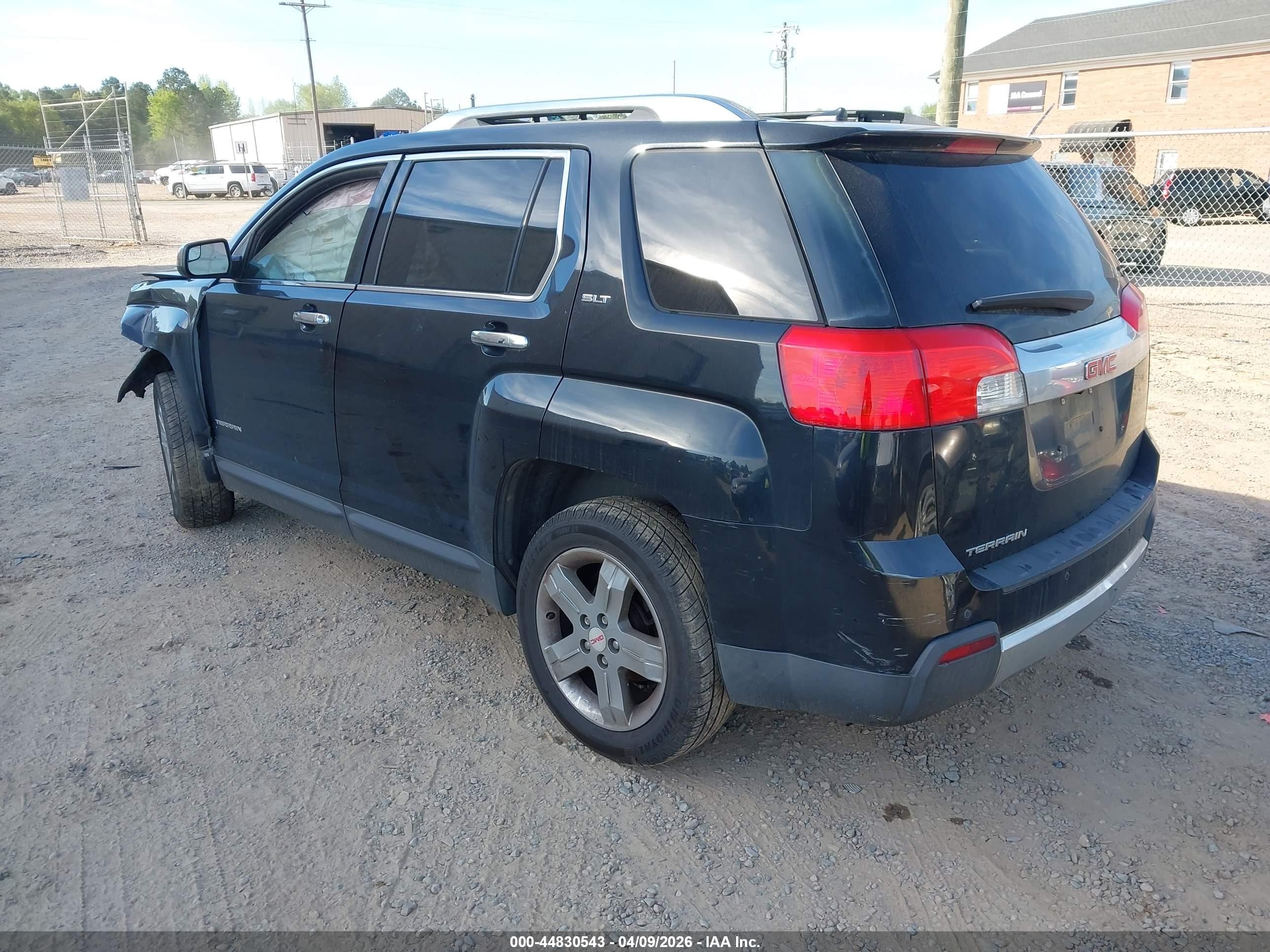 2012 Gmc Terrain Slt-2 Gray vin: 2GKALWEK8C6135610