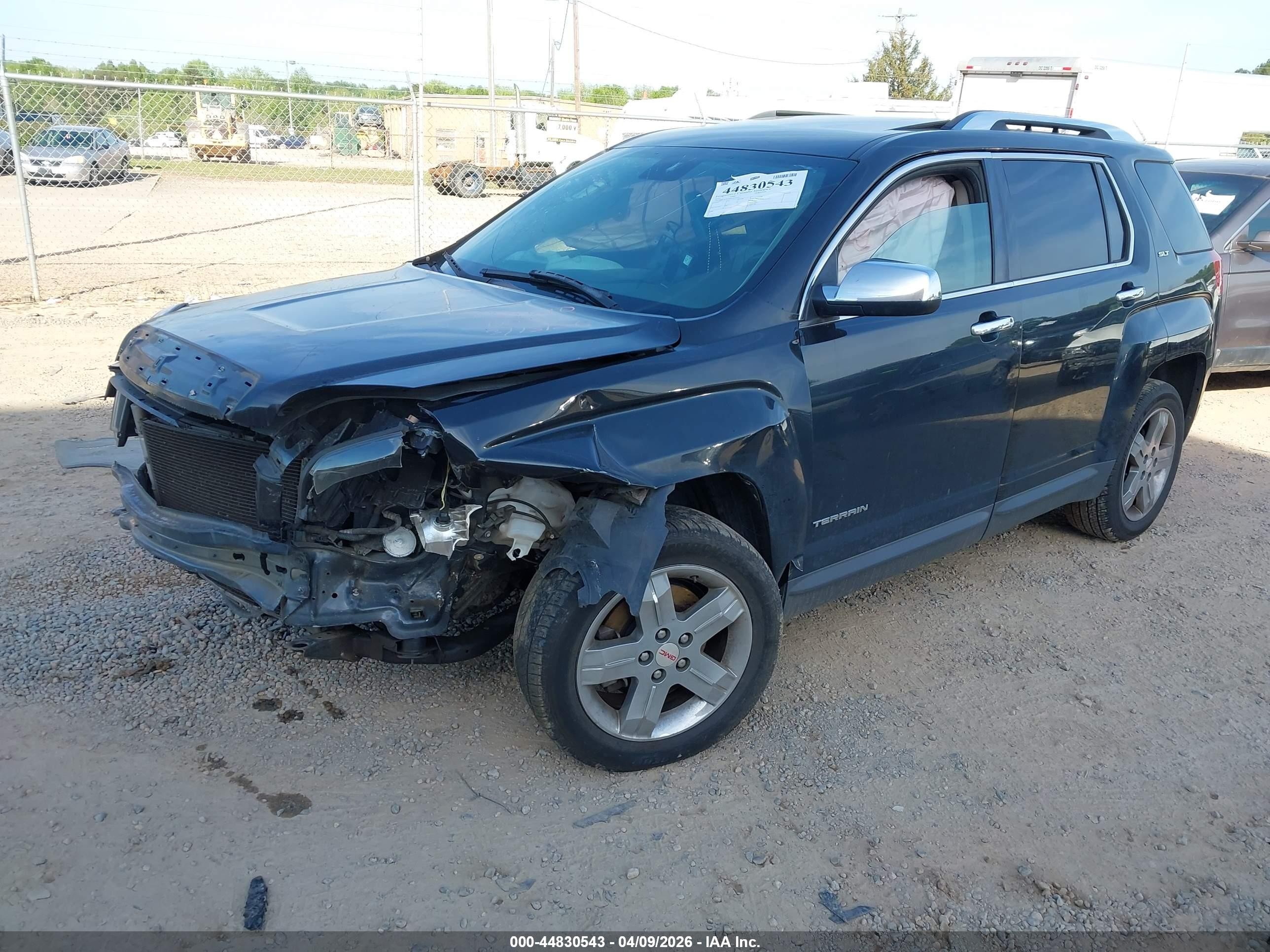 2012 Gmc Terrain Slt-2 Gray vin: 2GKALWEK8C6135610
