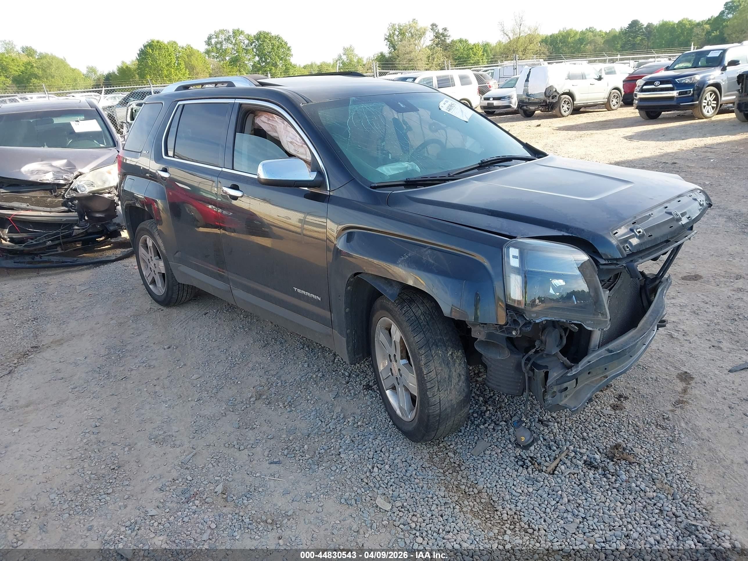 2012 Gmc Terrain Slt-2 Gray vin: 2GKALWEK8C6135610