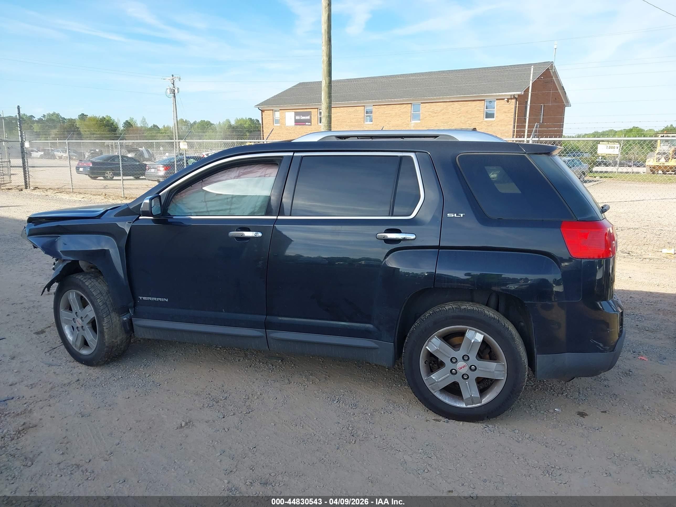 2012 Gmc Terrain Slt-2 Gray vin: 2GKALWEK8C6135610