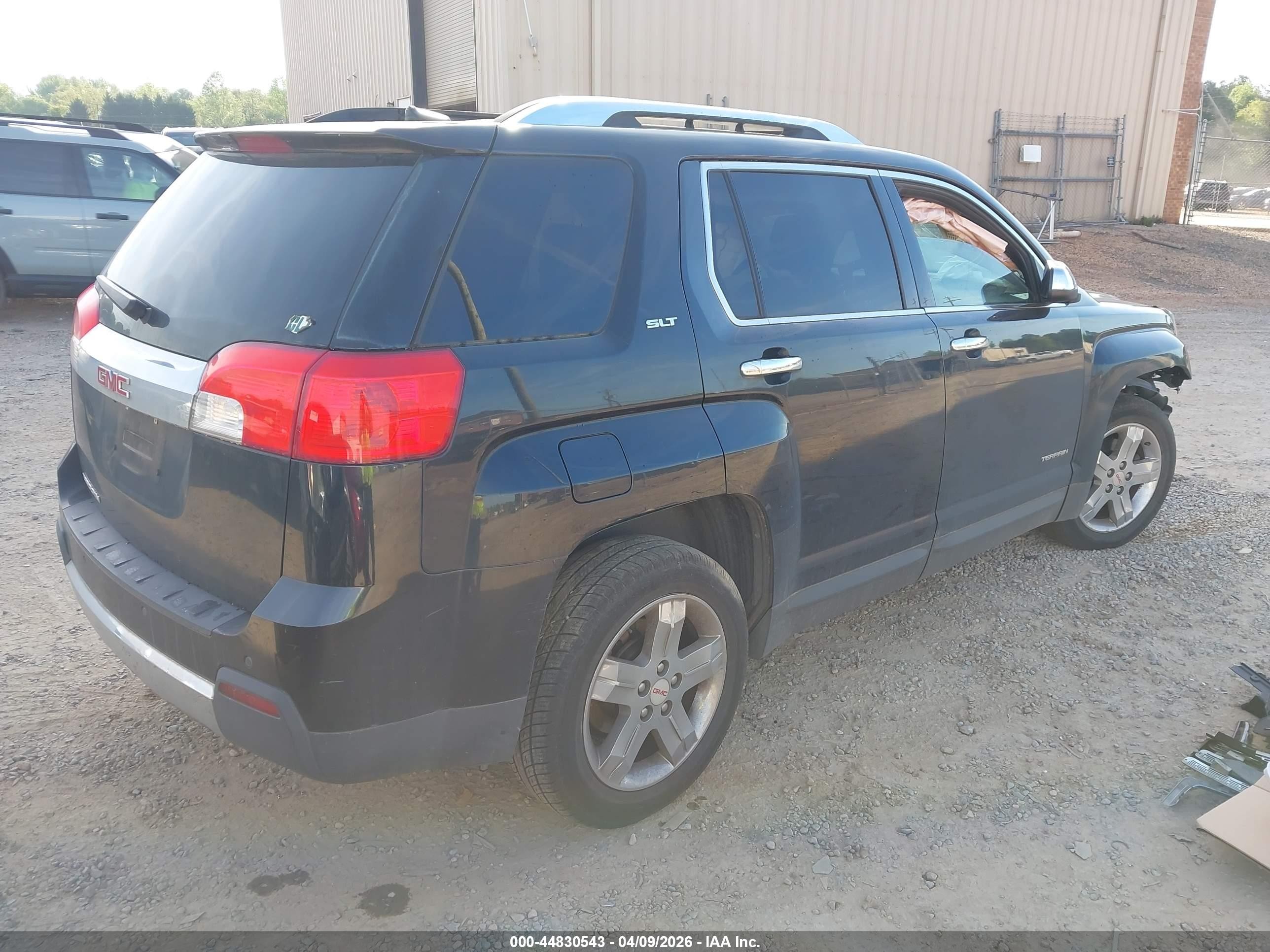 2012 Gmc Terrain Slt-2 Gray vin: 2GKALWEK8C6135610