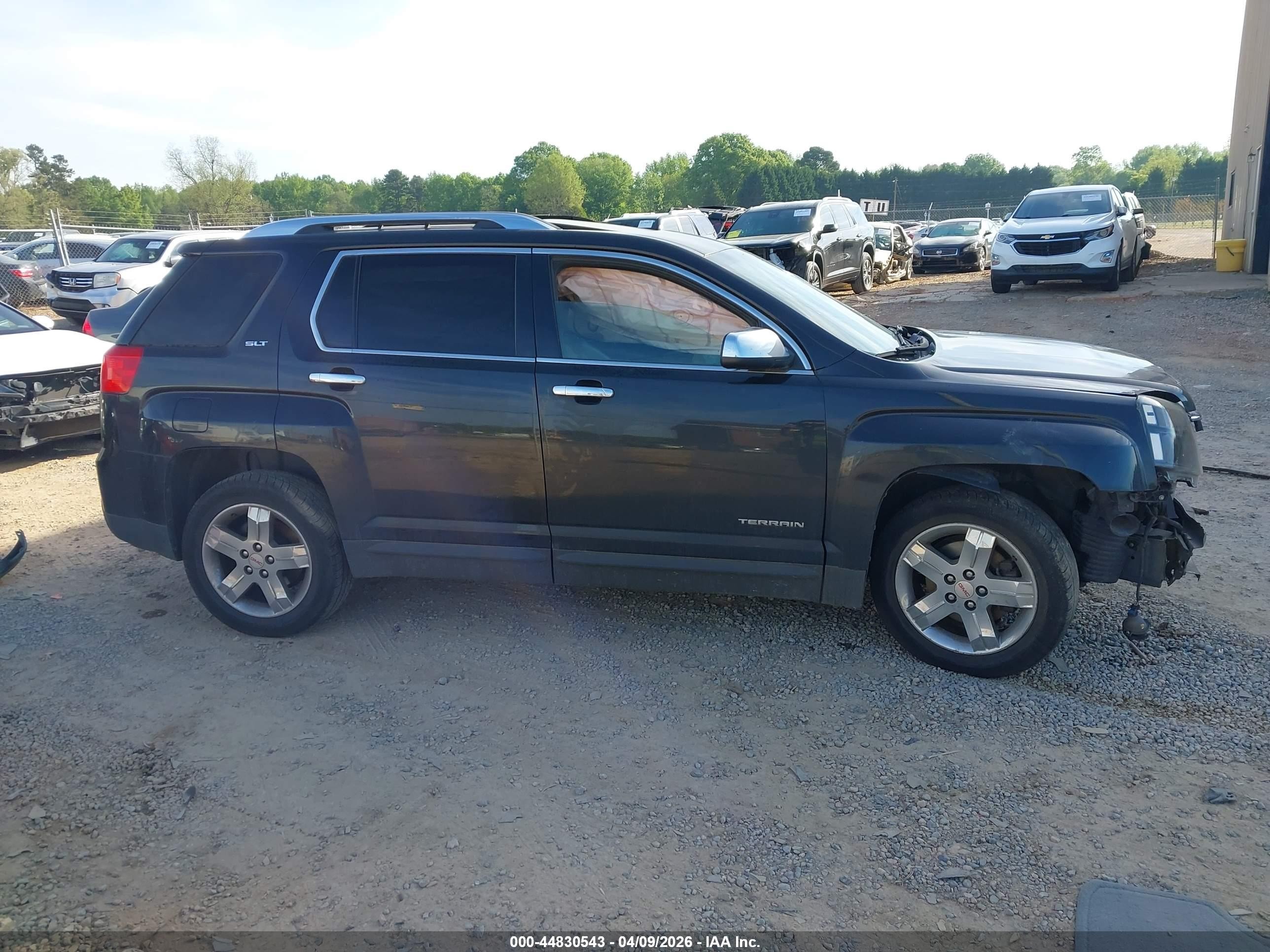 2012 Gmc Terrain Slt-2 Gray vin: 2GKALWEK8C6135610