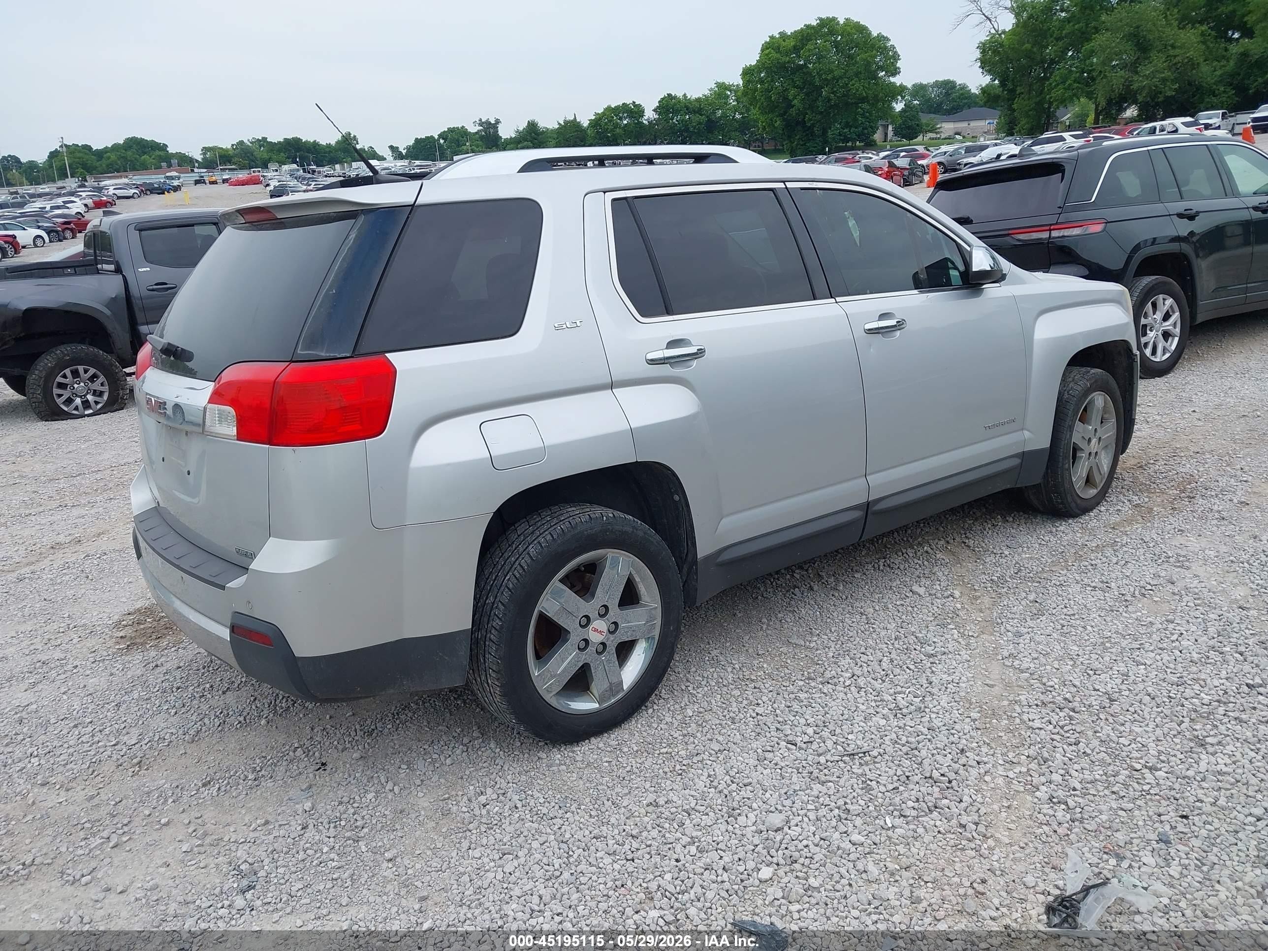 2012 Gmc Terrain Slt-2 White vin: 2GKALWEK8C6193538