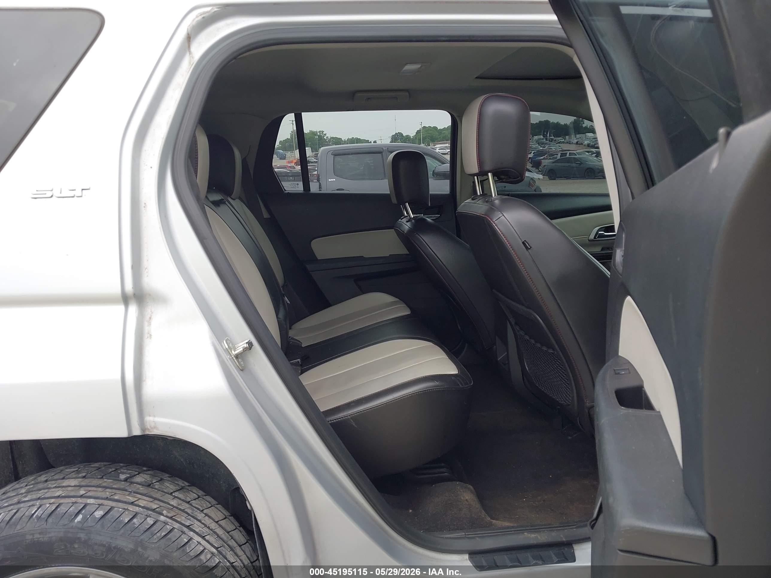 2012 Gmc Terrain Slt-2 White vin: 2GKALWEK8C6193538
