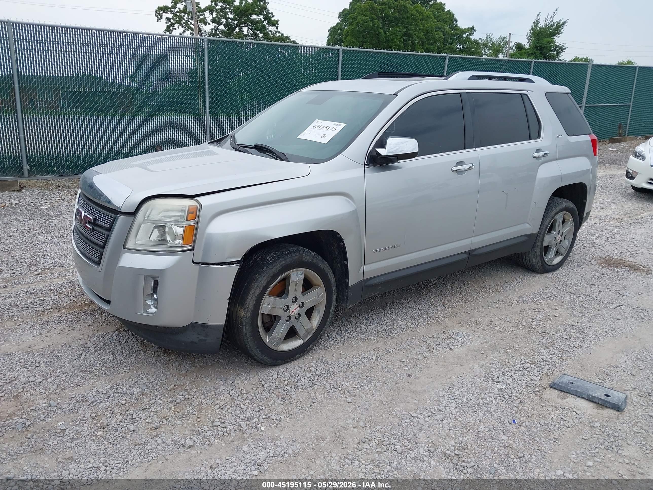 2012 Gmc Terrain Slt-2 White vin: 2GKALWEK8C6193538