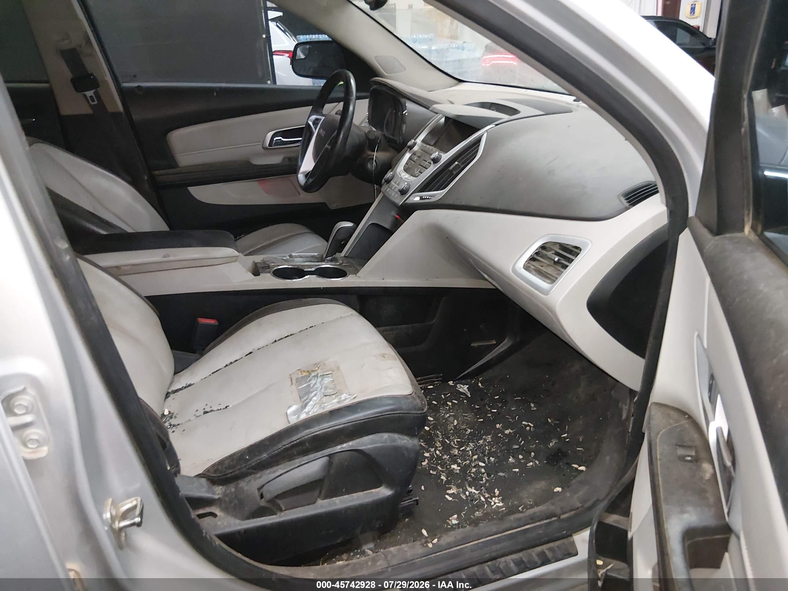 2013 Gmc Terrain Slt-2 Silver vin: 2GKALWEK8D6300881