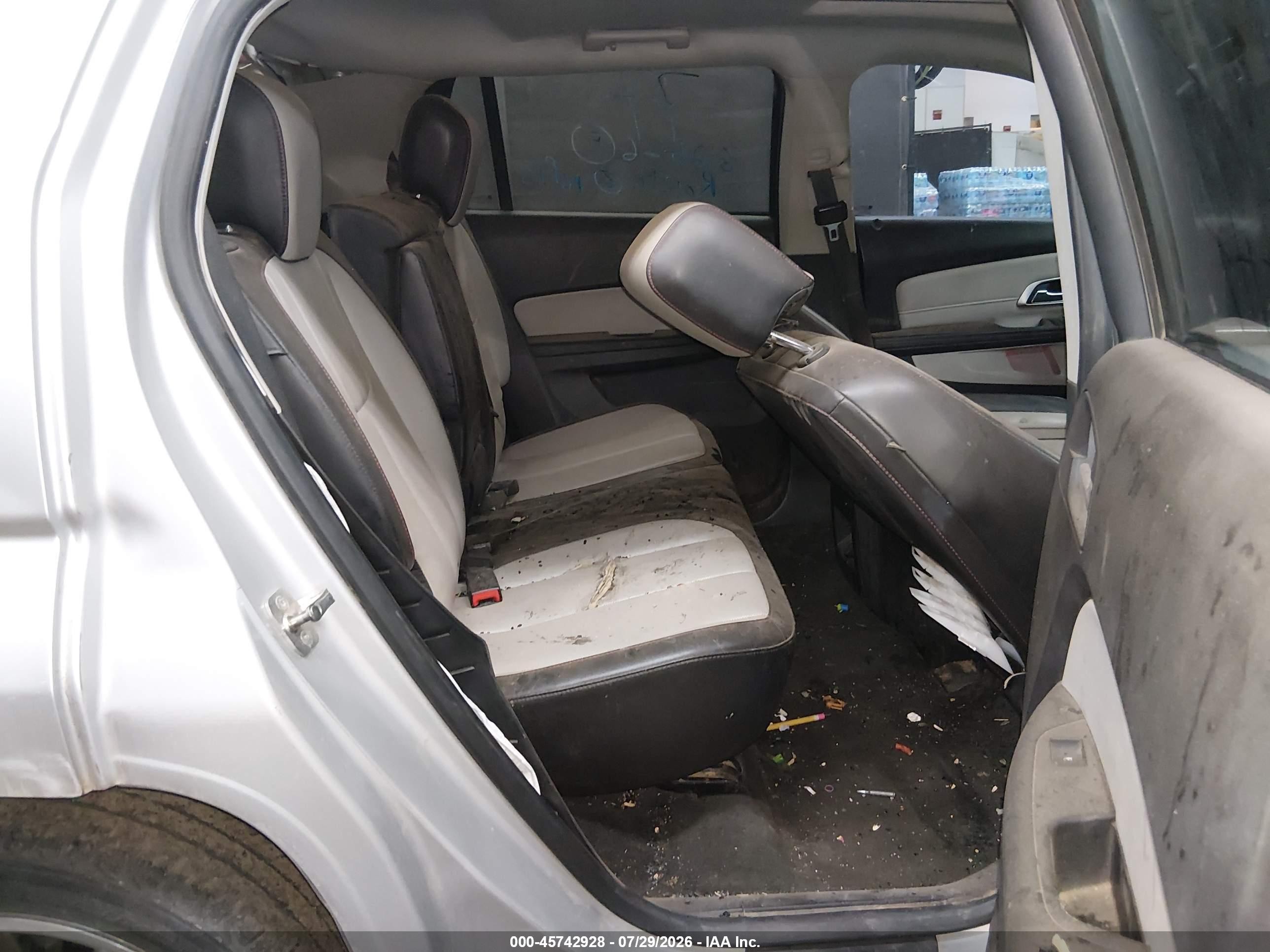 2013 Gmc Terrain Slt-2 Silver vin: 2GKALWEK8D6300881