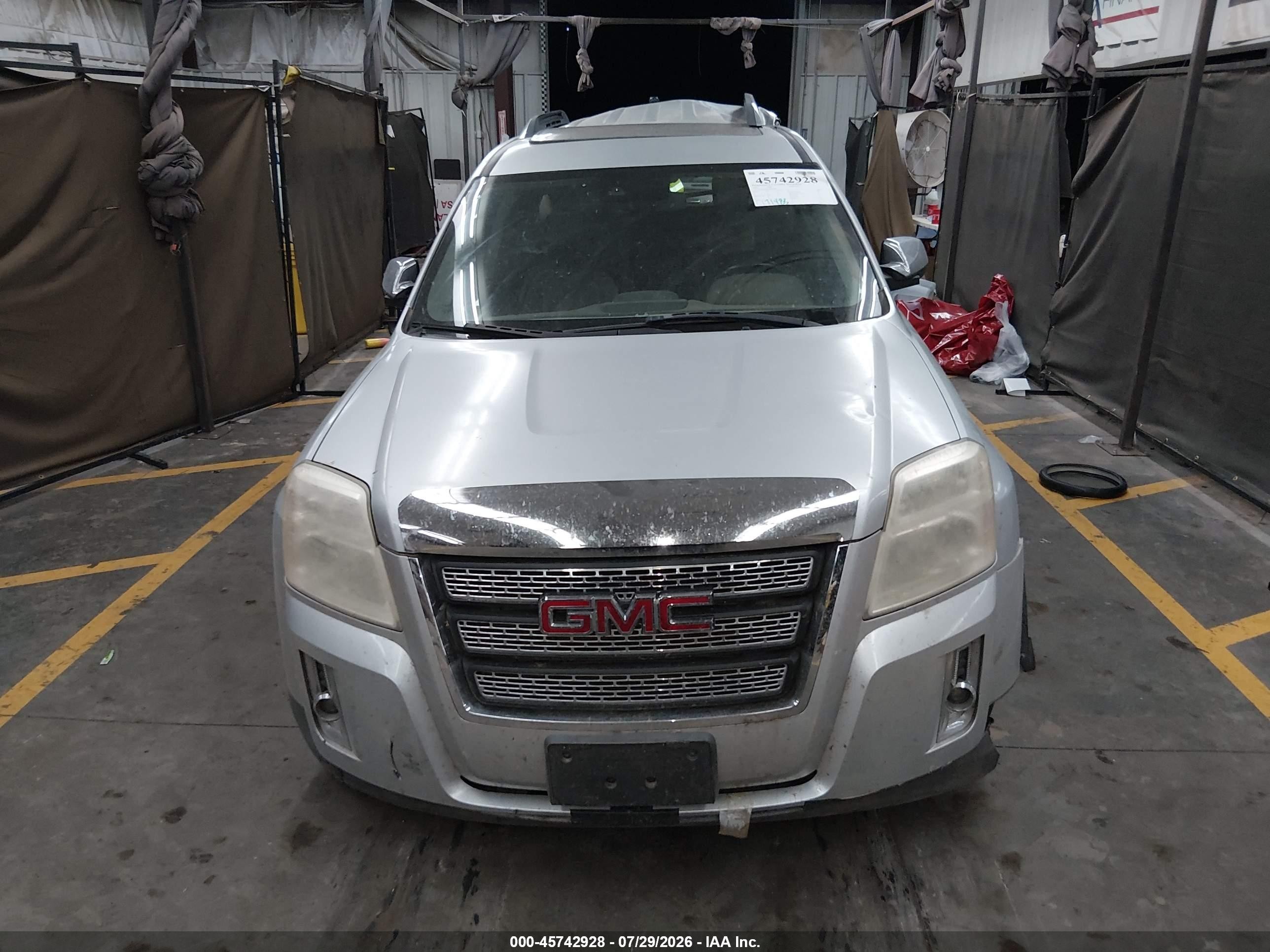 2013 Gmc Terrain Slt-2 Silver vin: 2GKALWEK8D6300881