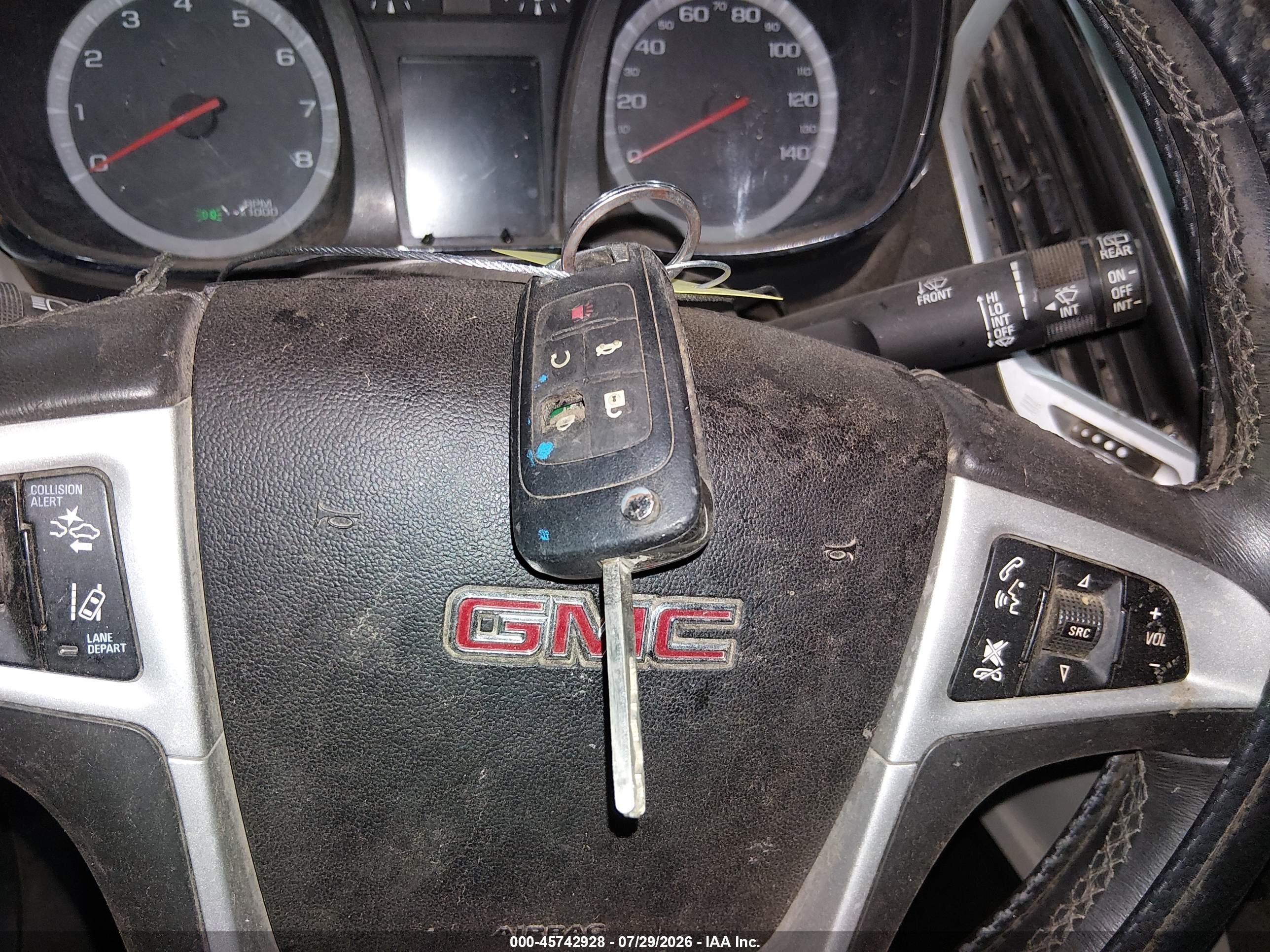 2013 Gmc Terrain Slt-2 Silver vin: 2GKALWEK8D6300881