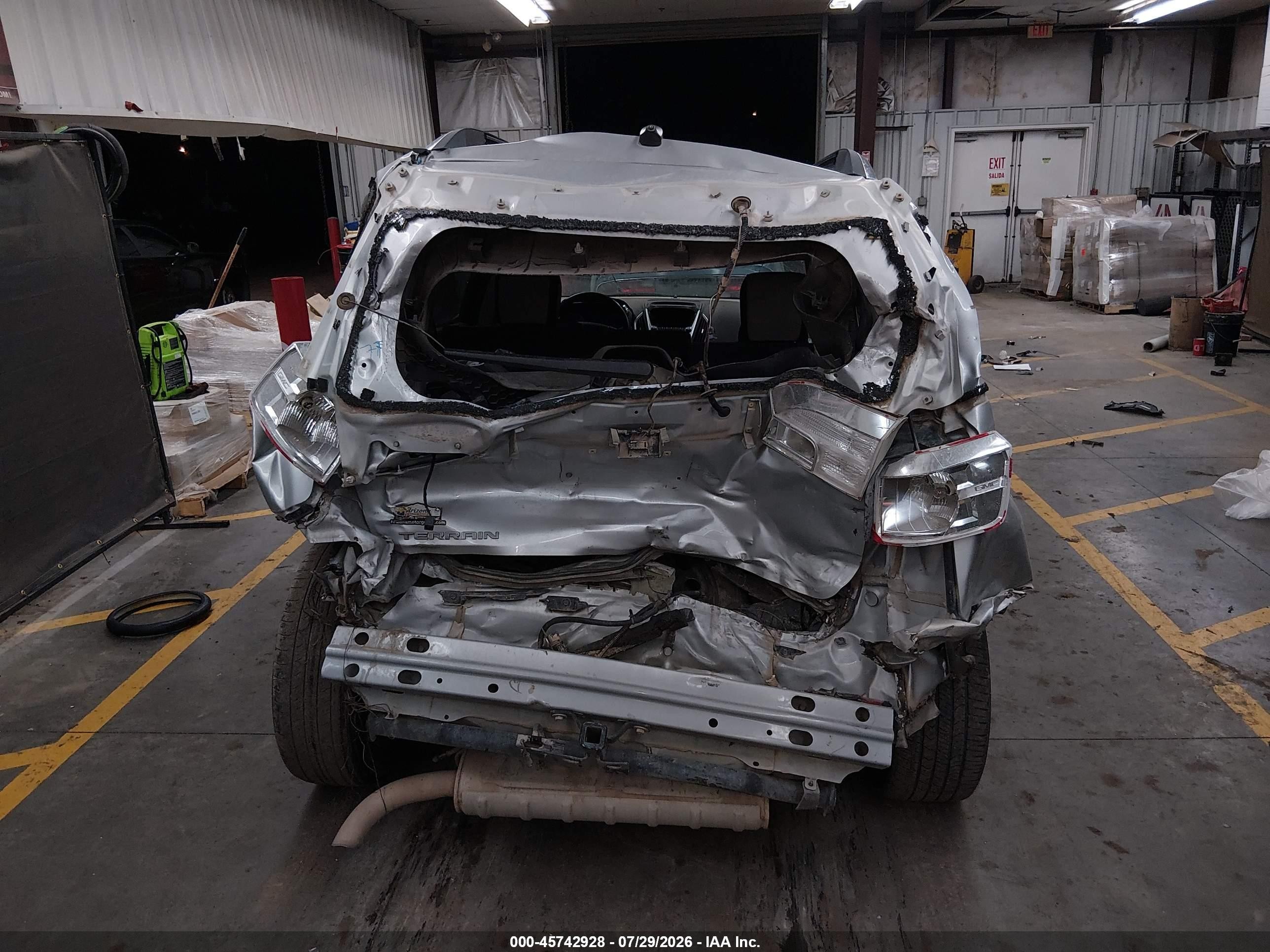 2013 Gmc Terrain Slt-2 Silver vin: 2GKALWEK8D6300881