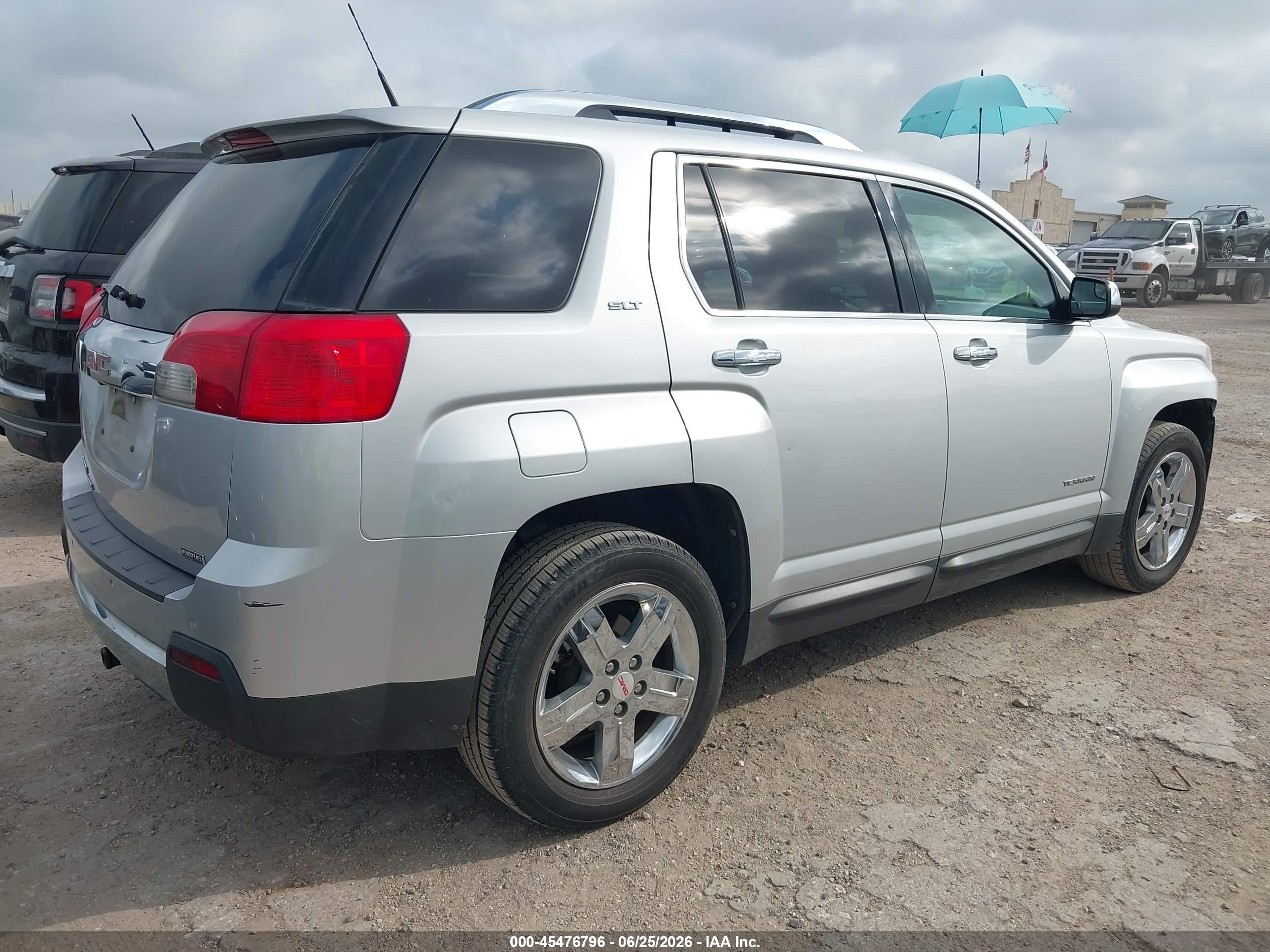 2012 Gmc Terrain Slt-2 Silver vin: 2GKALWEK9C6108030