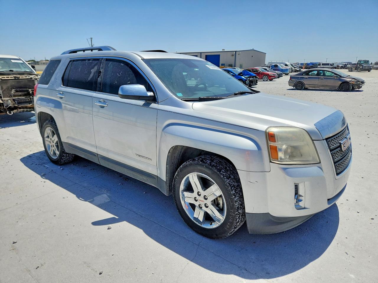 2012 Gmc Terrain Slt Silver vin: 2GKALWEK9C6148060