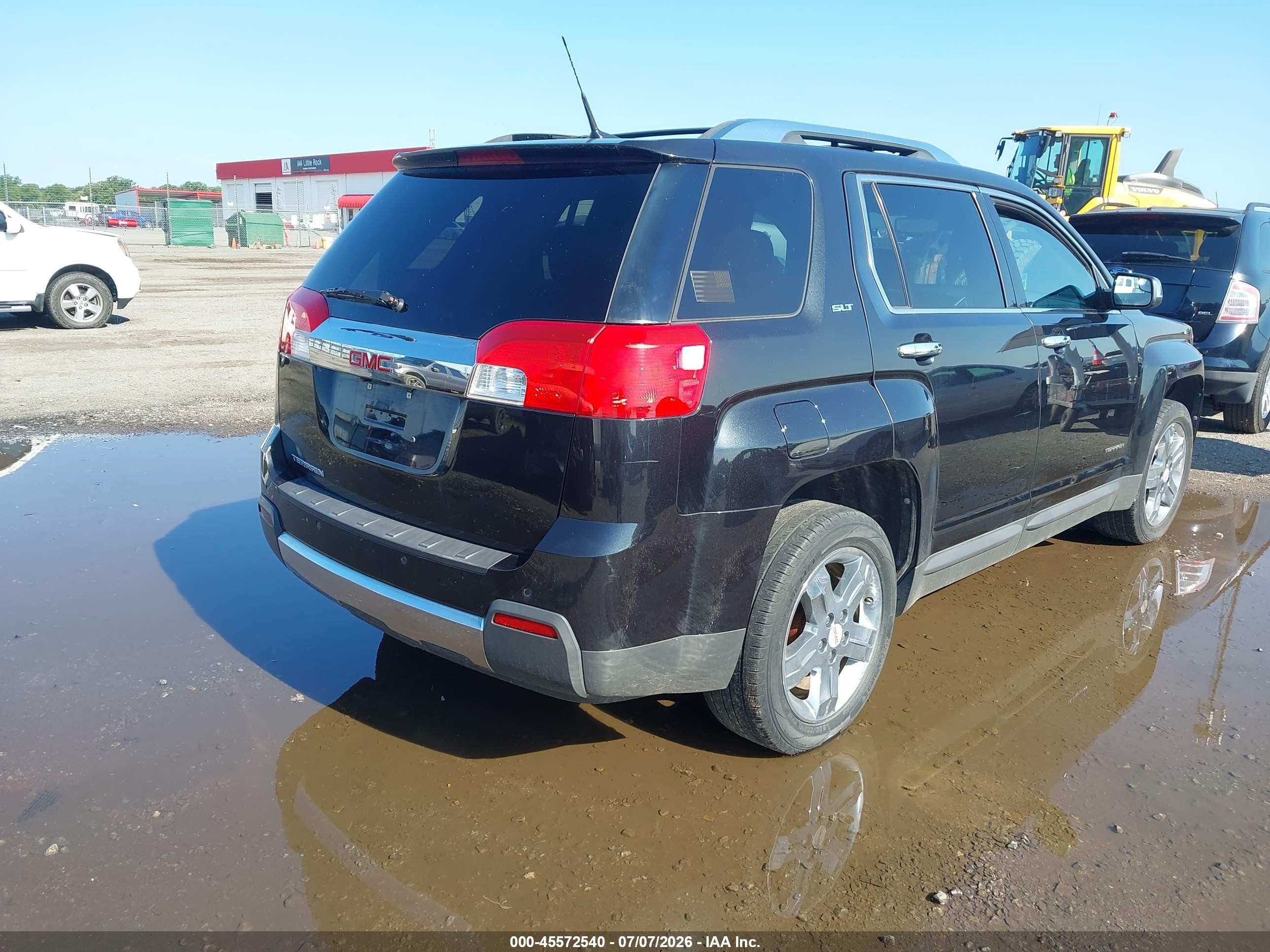 2012 Gmc Terrain Slt-2 Black vin: 2GKALWEK9C6314898