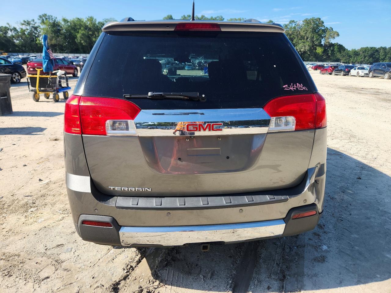 2012 Gmc Terrain Slt Серебряный vin: 2GKALWEK9C6325707