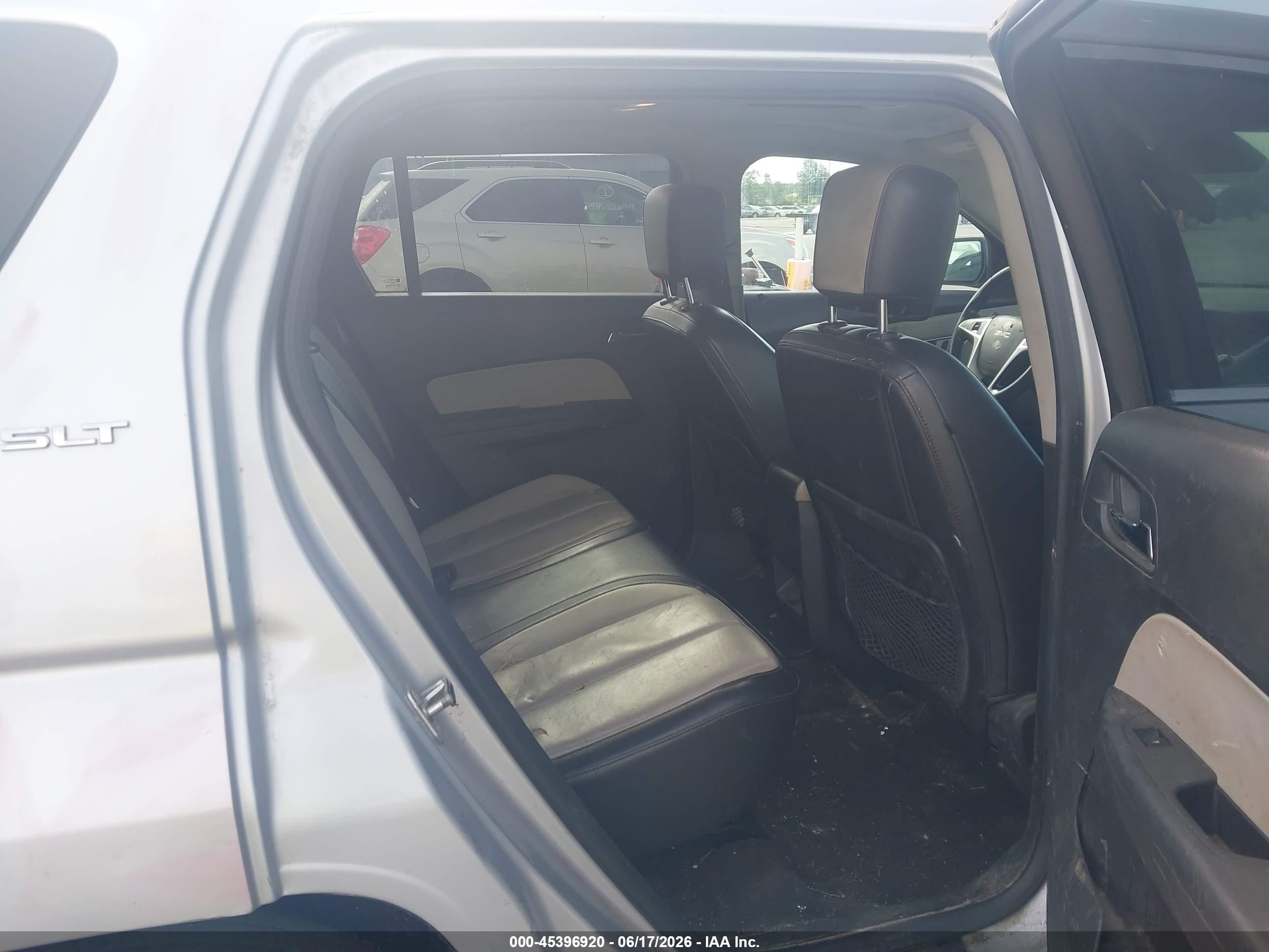 2012 Gmc Terrain Slt-2 Серебряный vin: 2GKALWEK9C6327778