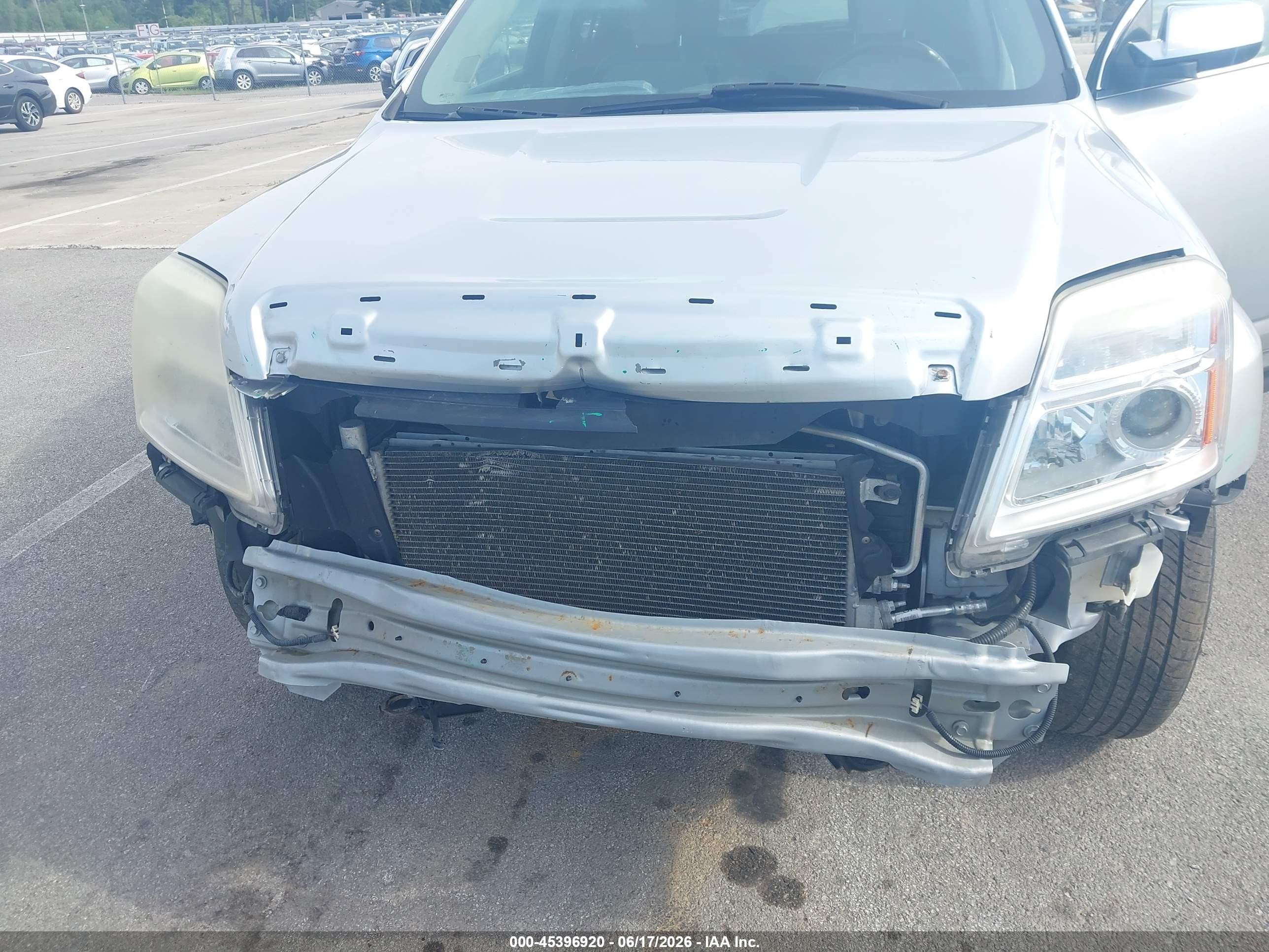 2012 Gmc Terrain Slt-2 Серебряный vin: 2GKALWEK9C6327778