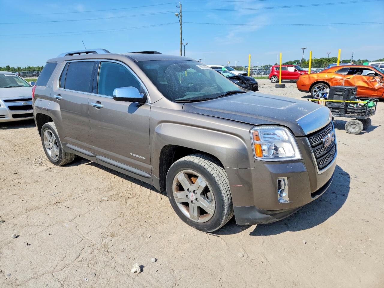 2012 Gmc Terrain Slt Brown vin: 2GKALWEK9C6394834