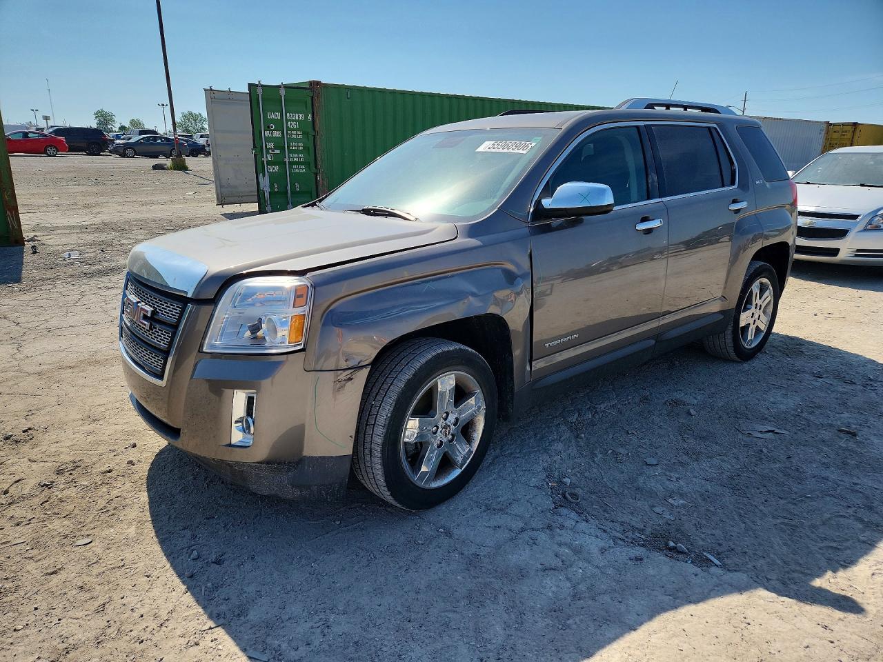 2012 Gmc Terrain Slt Brown vin: 2GKALWEK9C6394834