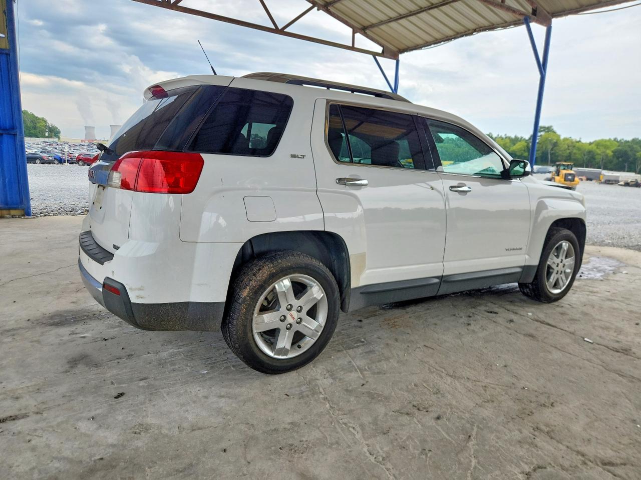 2012 Gmc Terrain Slt White vin: 2GKALWEKXC6108831