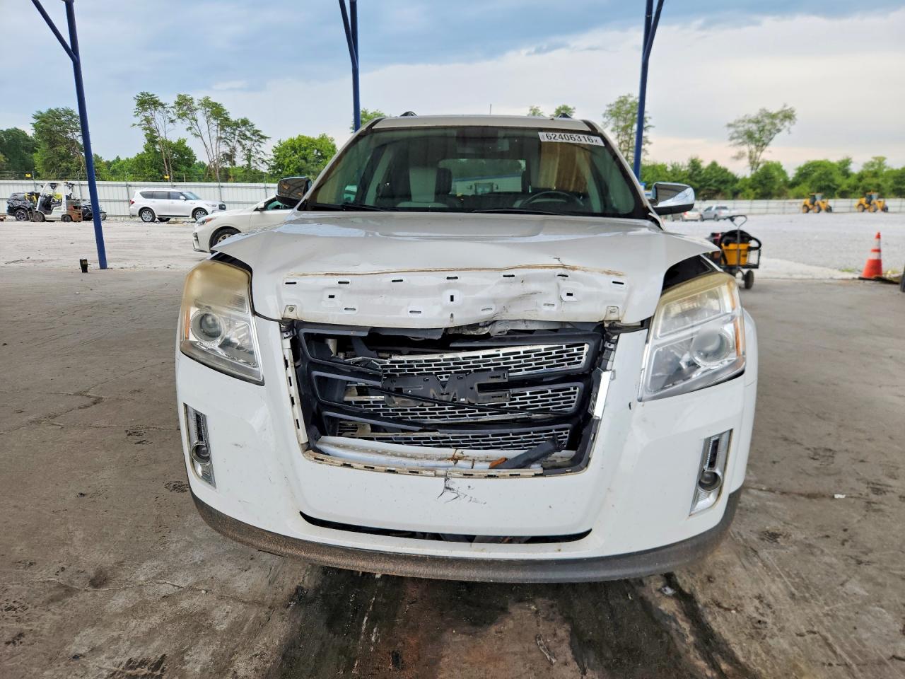 2012 Gmc Terrain Slt White vin: 2GKALWEKXC6108831