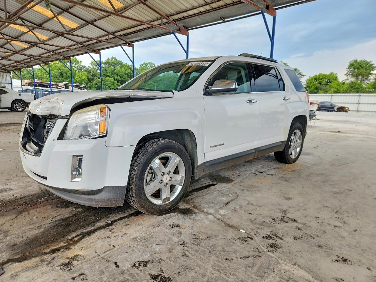 2012 Gmc Terrain Slt White vin: 2GKALWEKXC6108831