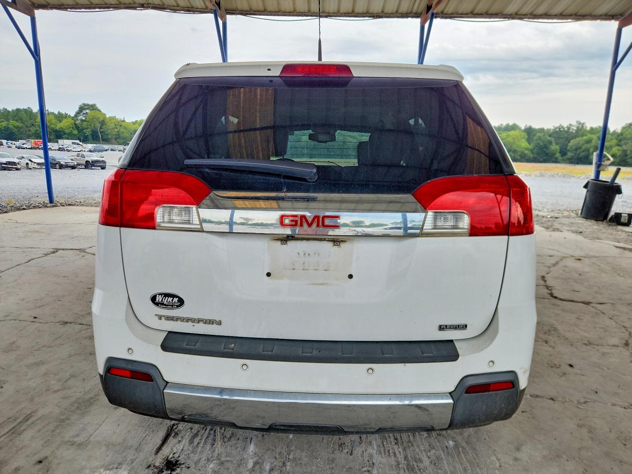 2012 Gmc Terrain Slt White vin: 2GKALWEKXC6108831