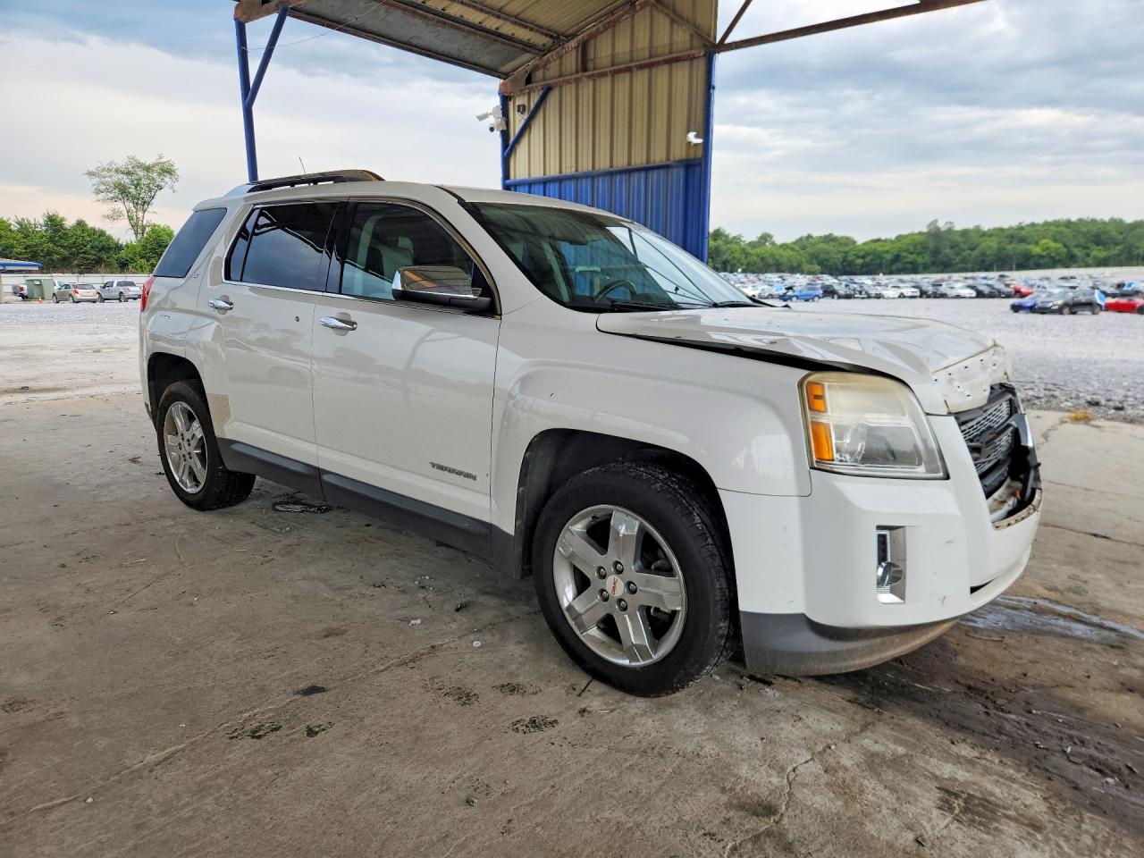 2012 Gmc Terrain Slt White vin: 2GKALWEKXC6108831