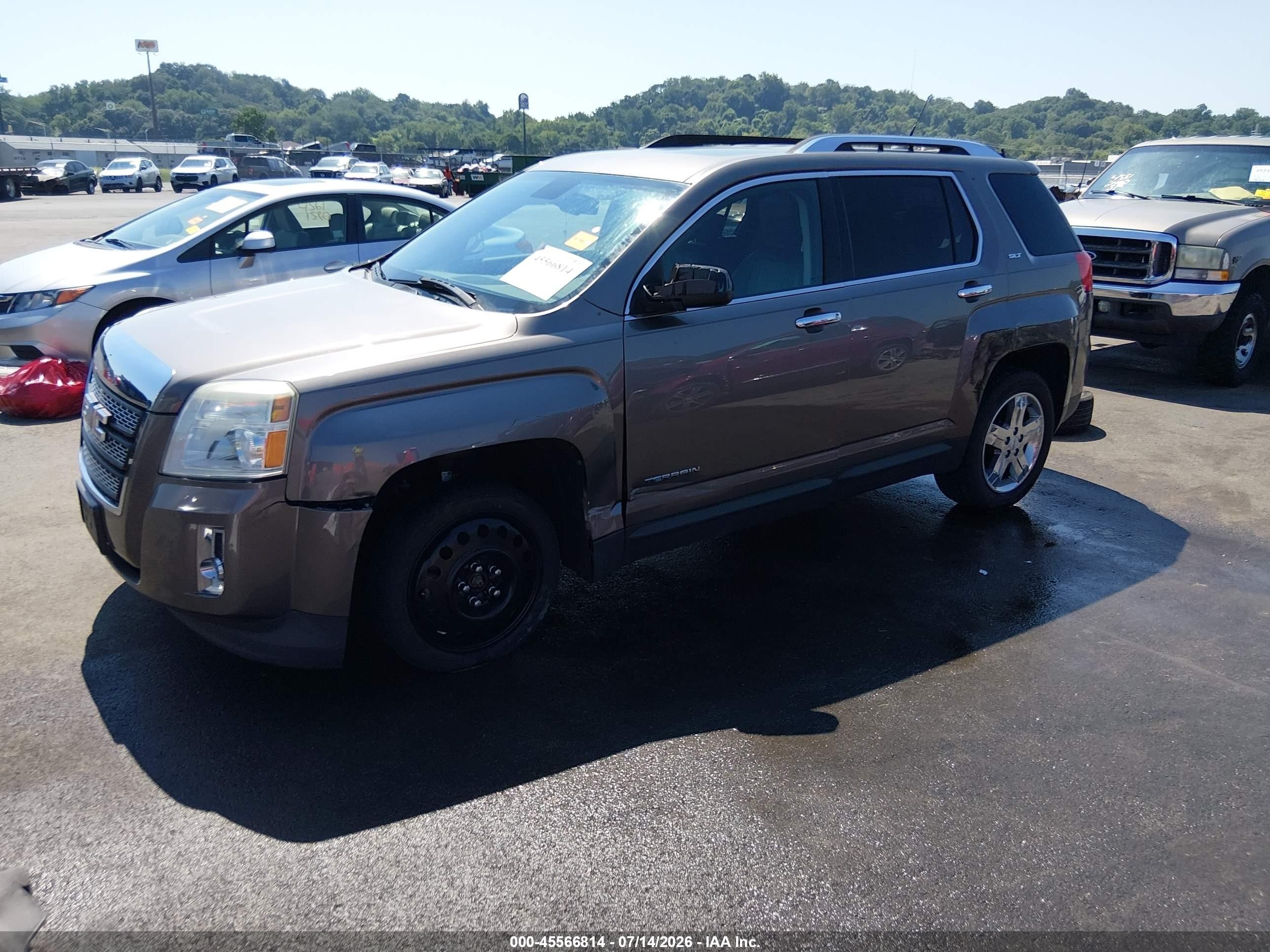 2012 Gmc Terrain Slt-2 Brown vin: 2GKALWEKXC6234297