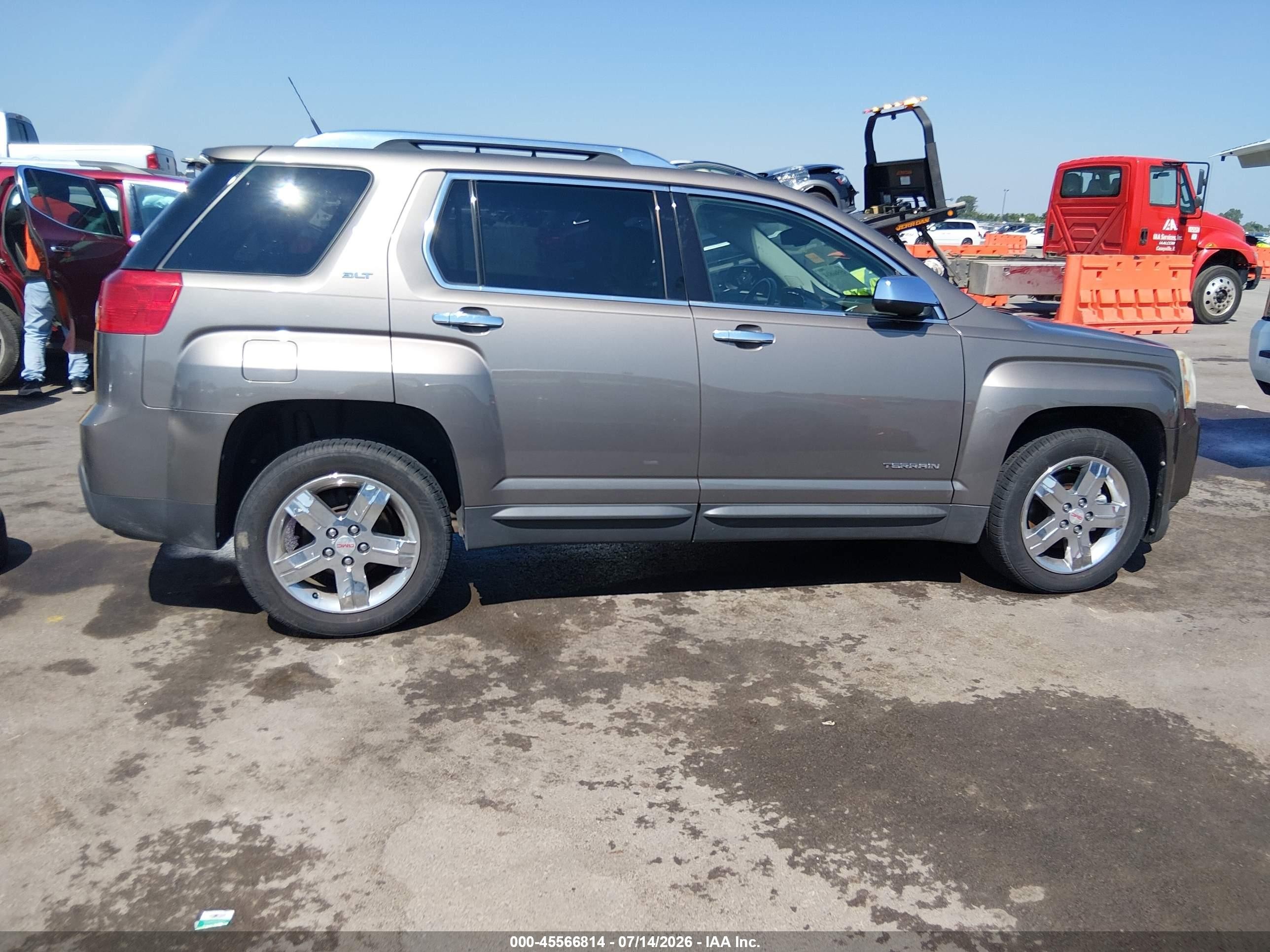 2012 Gmc Terrain Slt-2 Brown vin: 2GKALWEKXC6234297