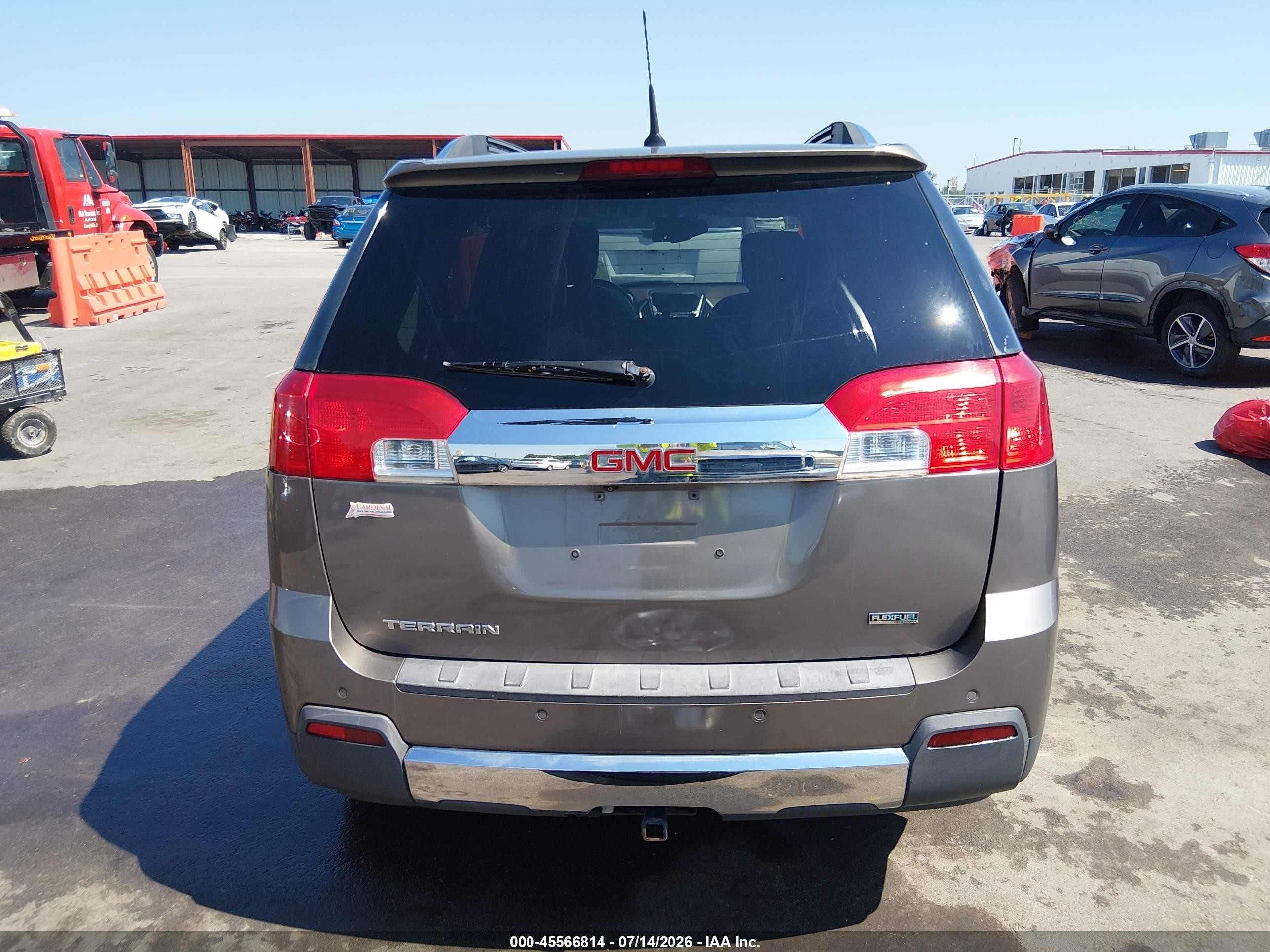 2012 Gmc Terrain Slt-2 Brown vin: 2GKALWEKXC6234297