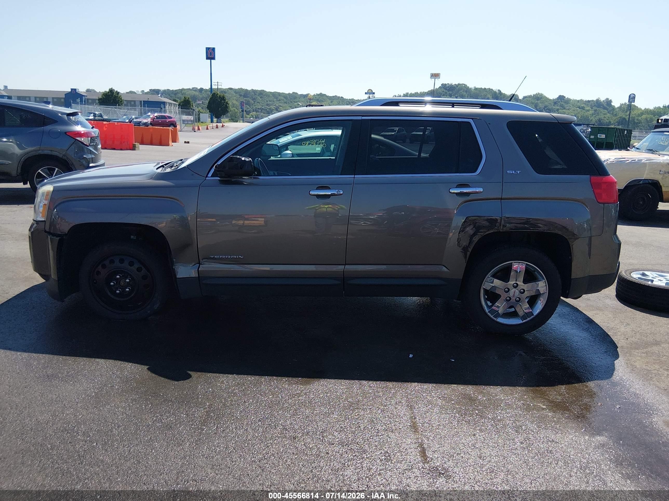 2012 Gmc Terrain Slt-2 Brown vin: 2GKALWEKXC6234297