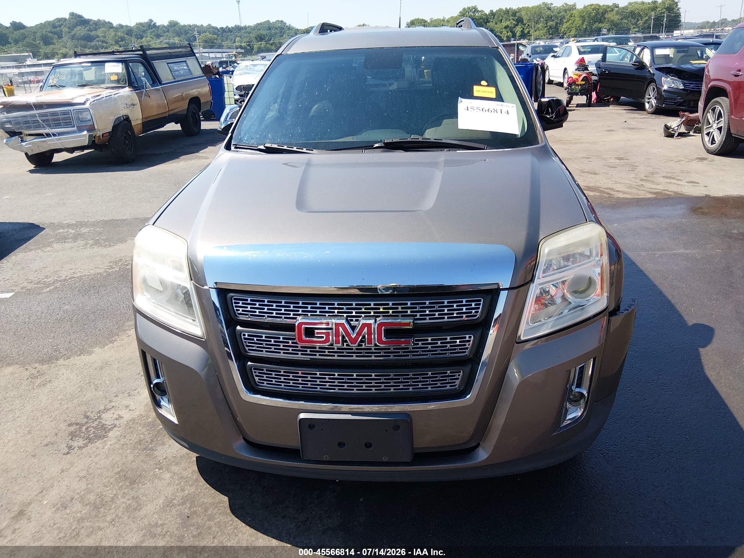 2012 Gmc Terrain Slt-2 Brown vin: 2GKALWEKXC6234297
