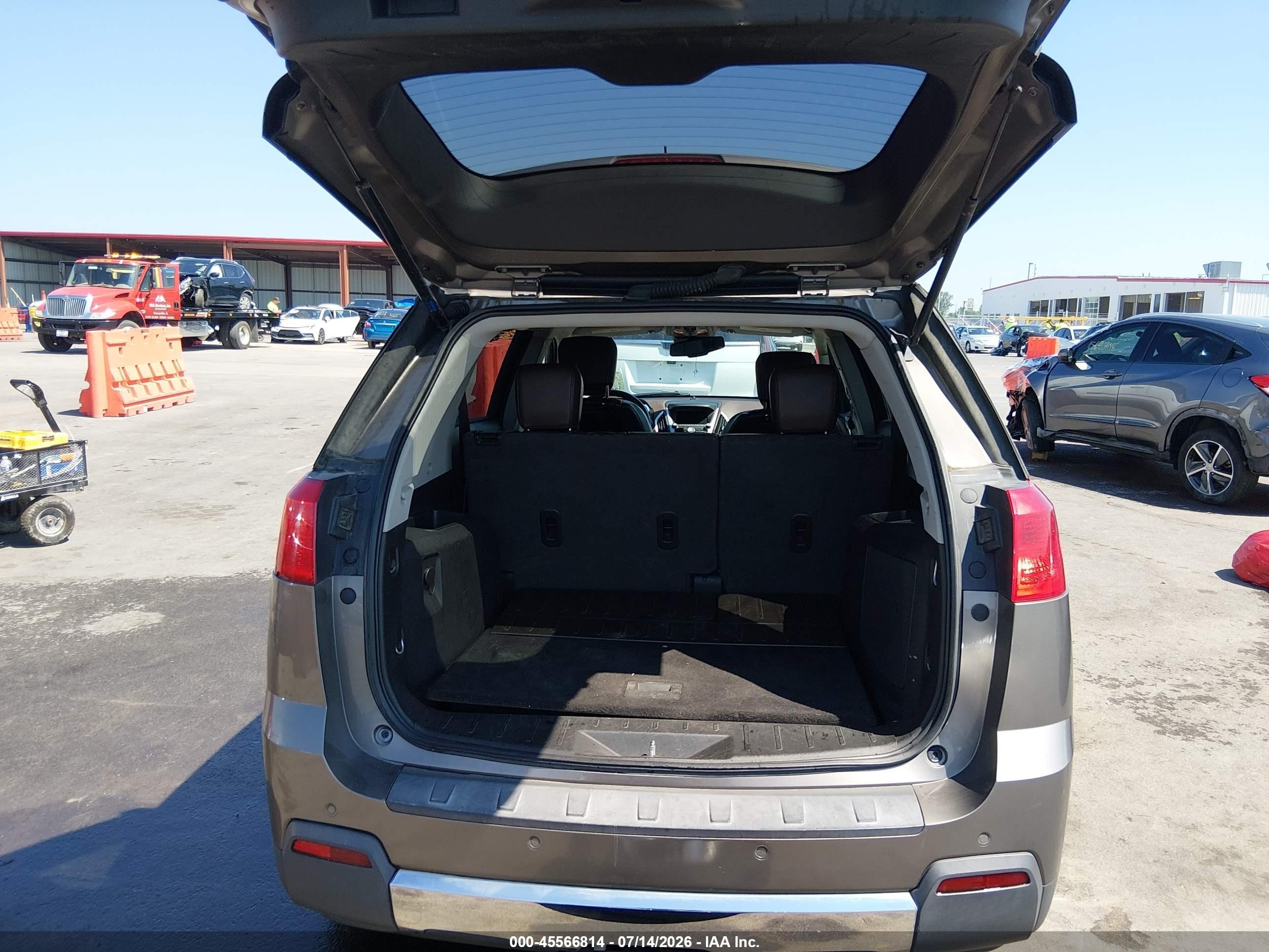 2012 Gmc Terrain Slt-2 Brown vin: 2GKALWEKXC6234297